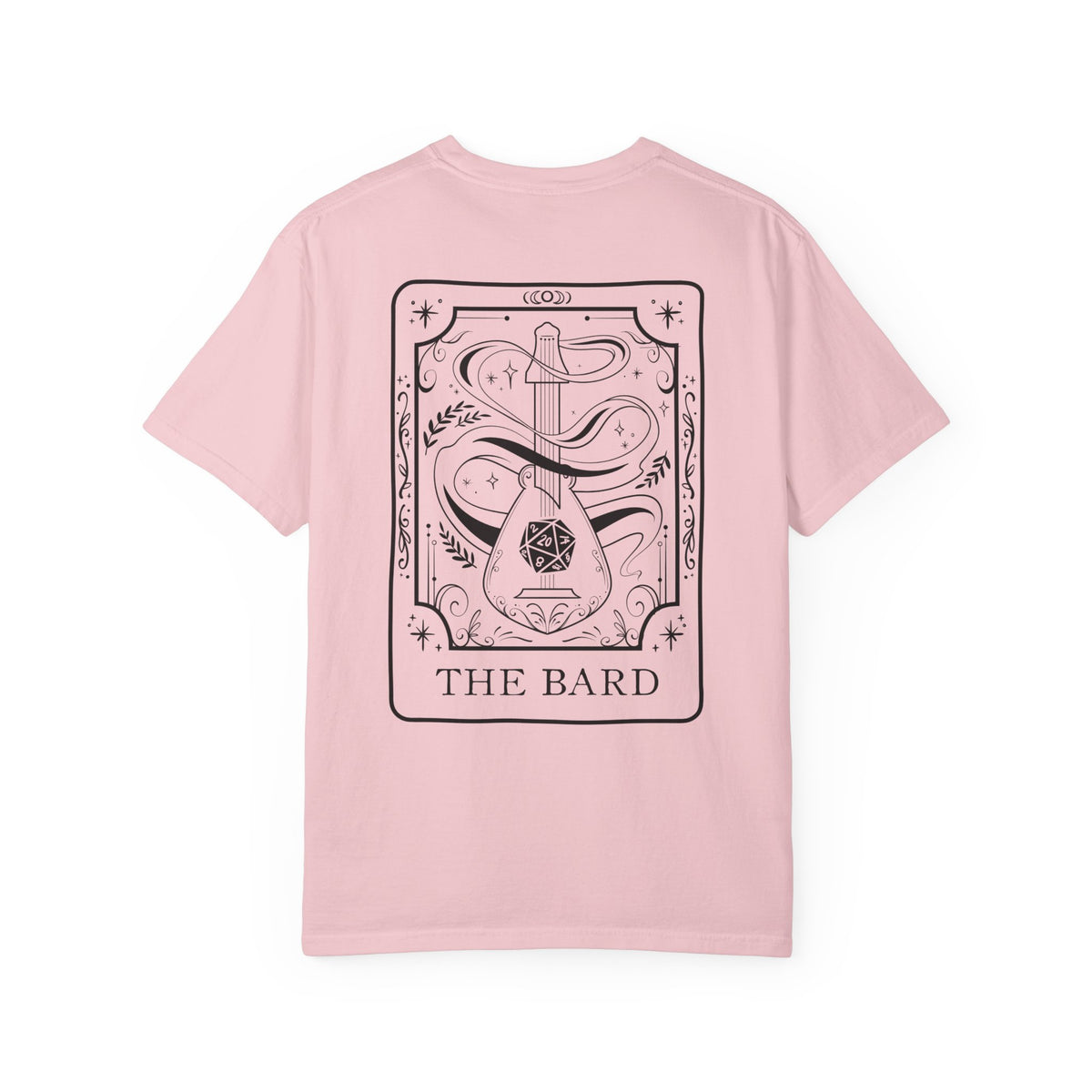 Bard Tarot Card Comfort Colors Shirt | TTRPG Character Class Tee