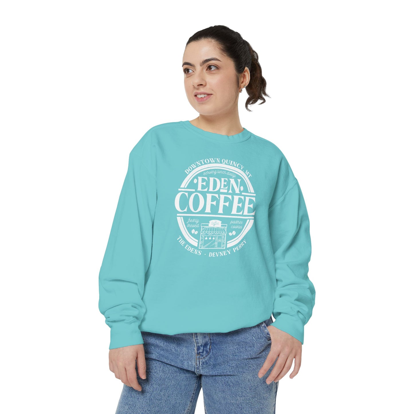 Eden Coffee Sweatshirt (COMFORT COLORS)