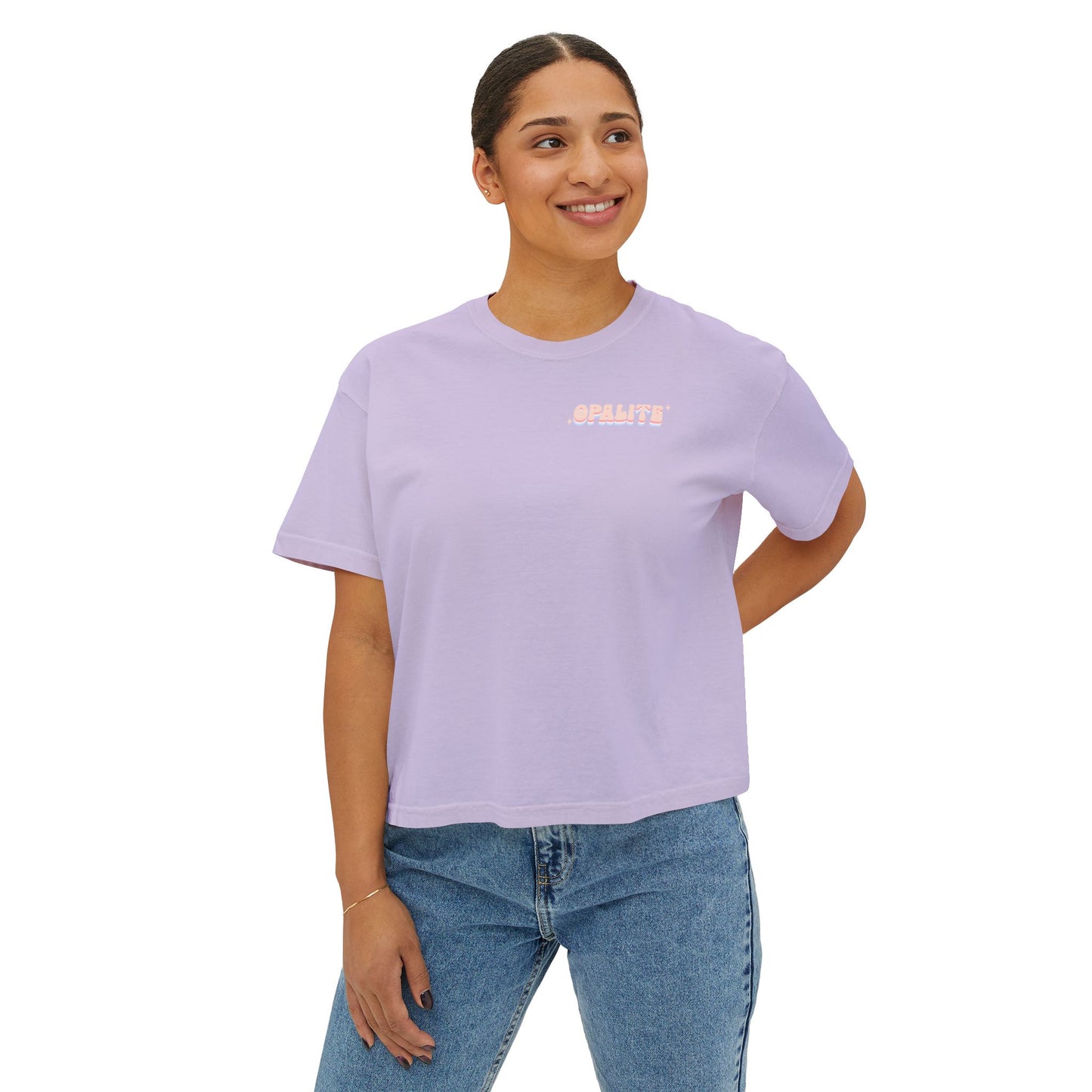 2-Sided Opalite T-Shirt - Boxy Fit