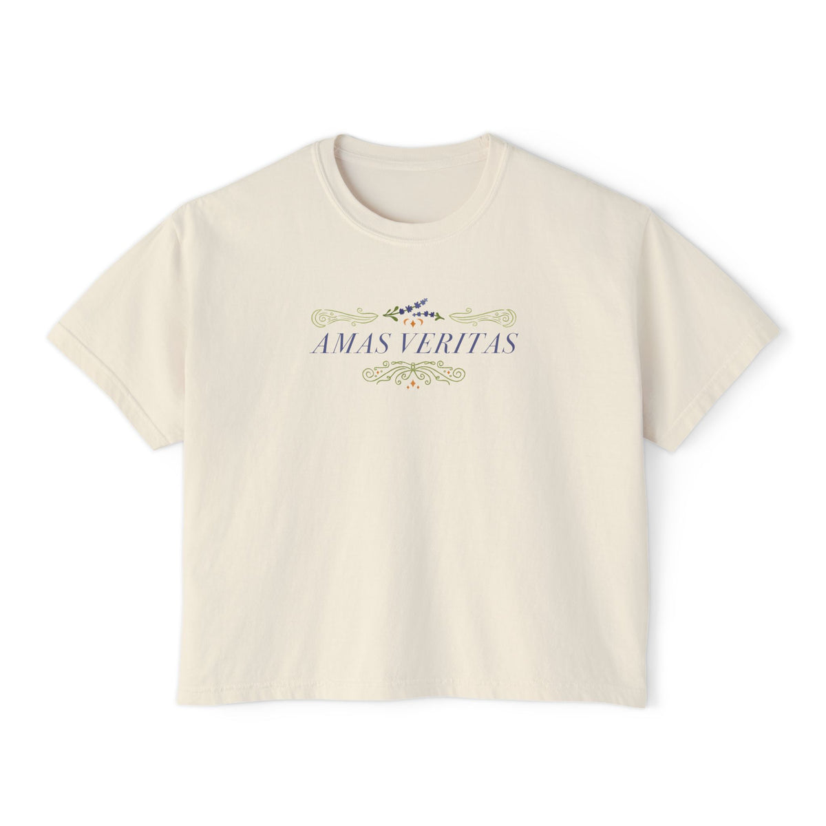 Amas Veritas Boxy Crop Tee