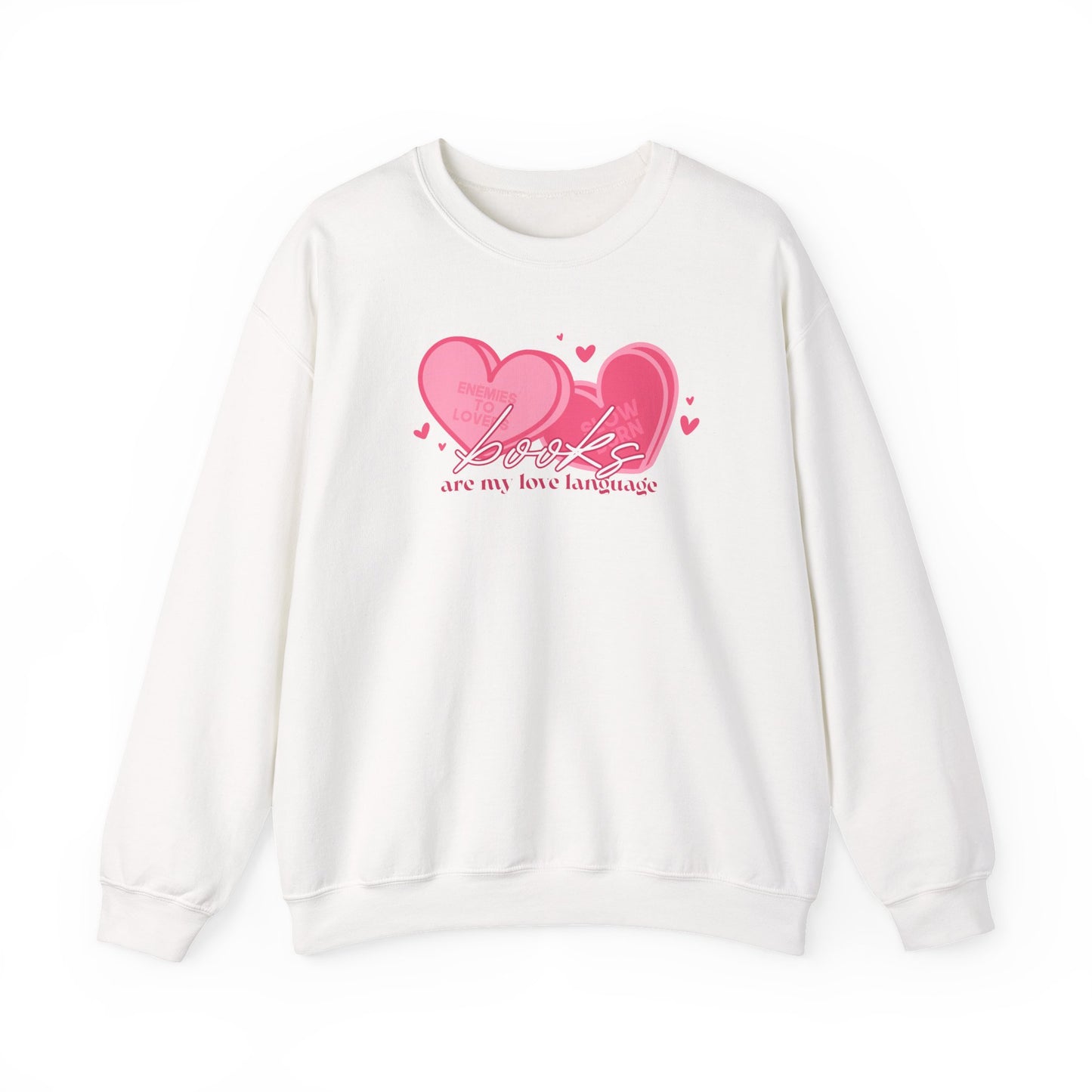 Books Are My Love Language Crewneck Sweatshirt