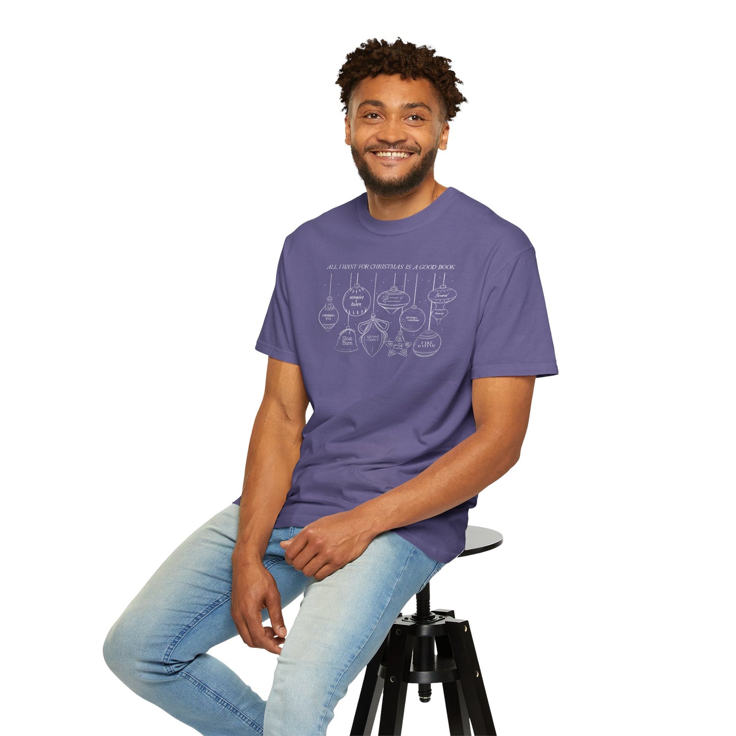 Bookish Trope Christmas Ornaments T-Shirt