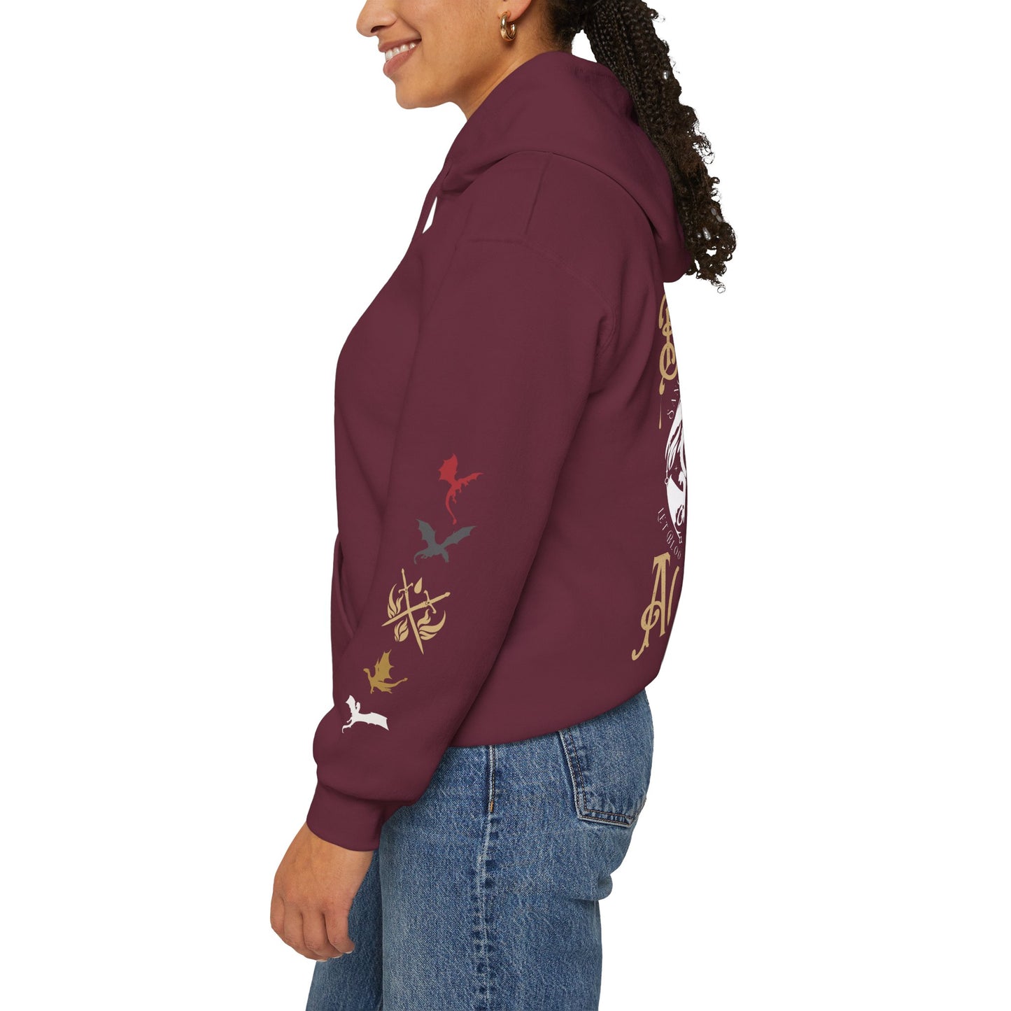 Bloodwing Academy Gildan Hoodie | Officially Licensed Briar Boleyn Fantasy Romance Hoodie