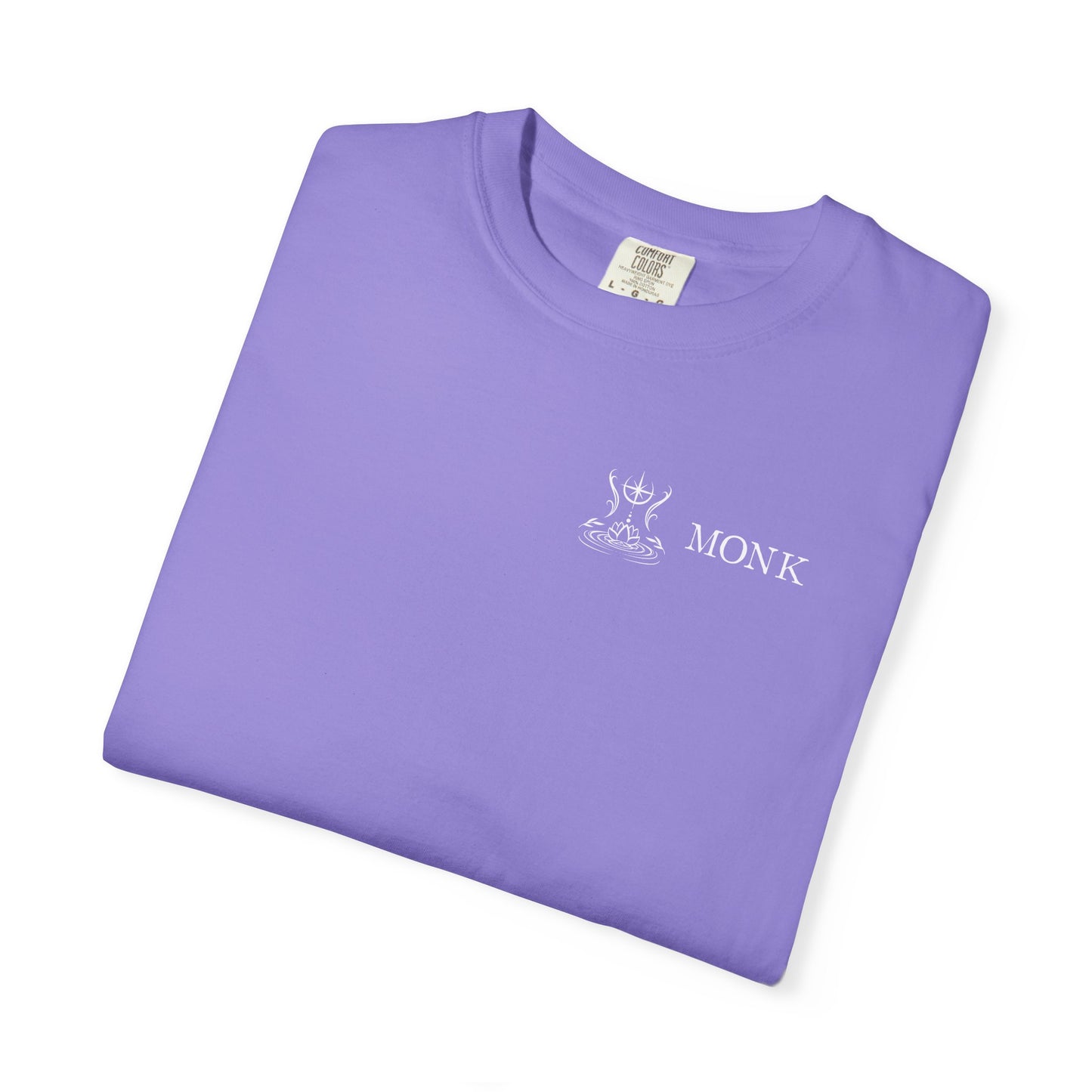 Monk Tarot Card Comfort Colors Shirt | TTRPG Character Class Tee