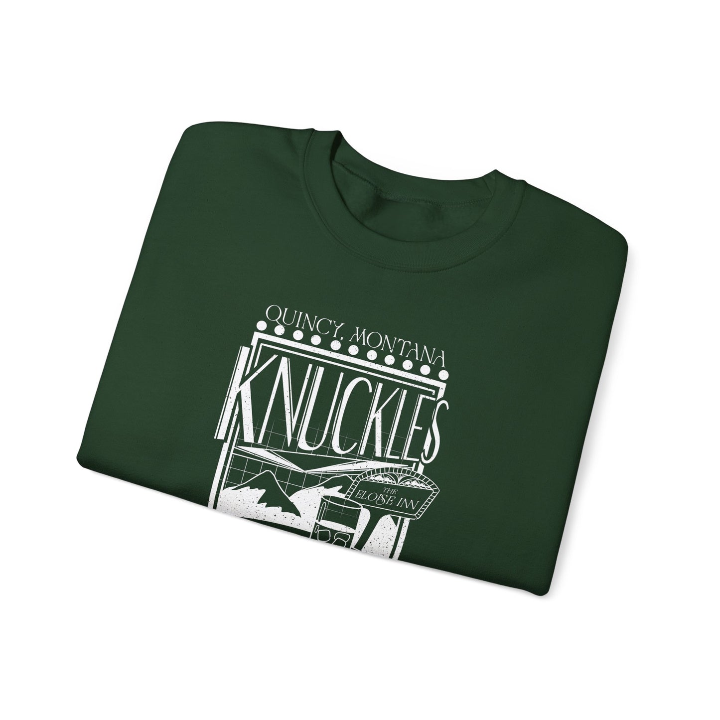 Knuckles Restaurant, The Edens Crewneck Sweatshirt (GILDAN)