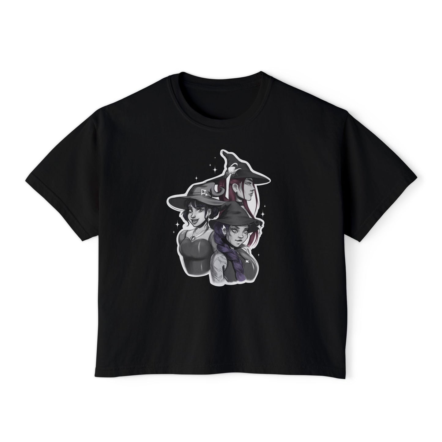 Witchy K-Pop Graphic T-Shirt - Boxy Fit