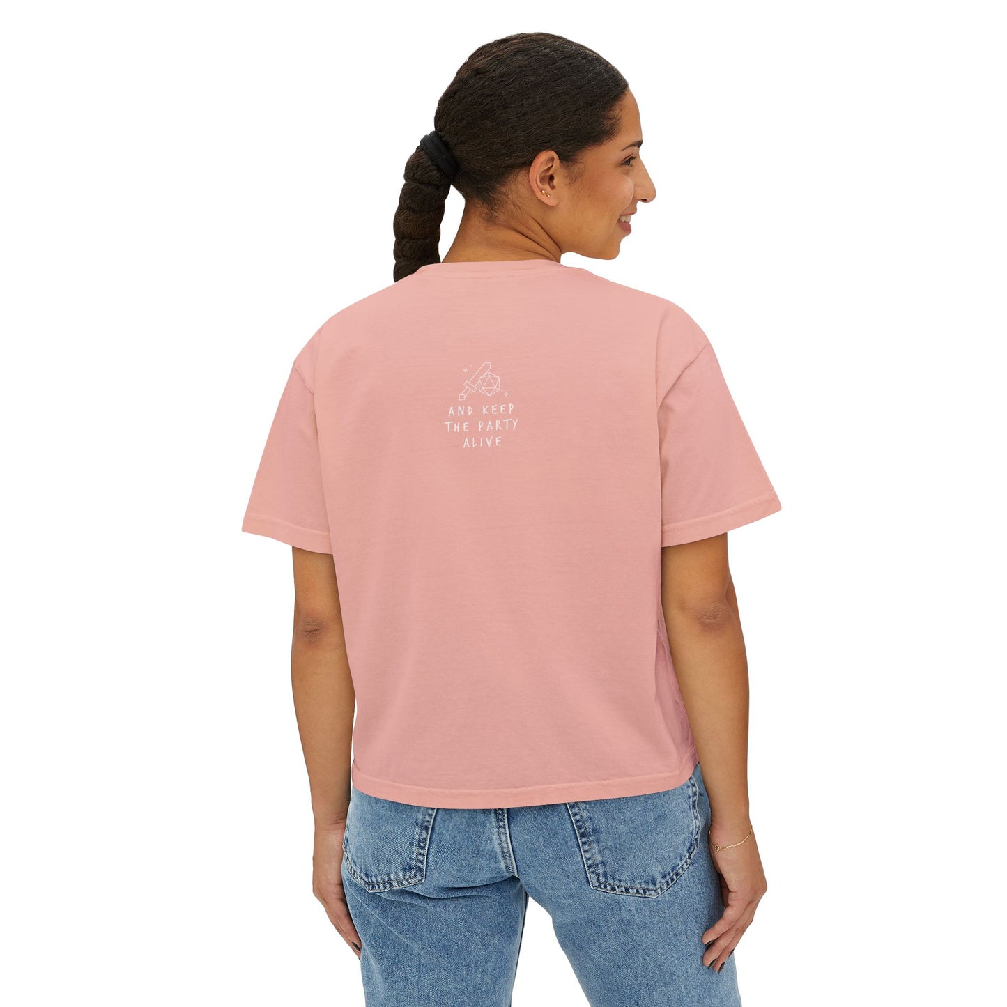 Just A Girl T-Shirt - Boxy Fit