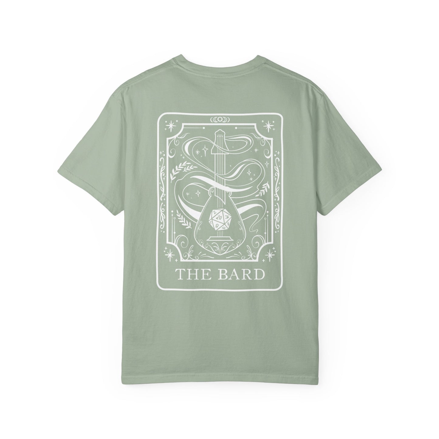 Bard Tarot Card Comfort Colors Shirt | TTRPG Character Class Tee