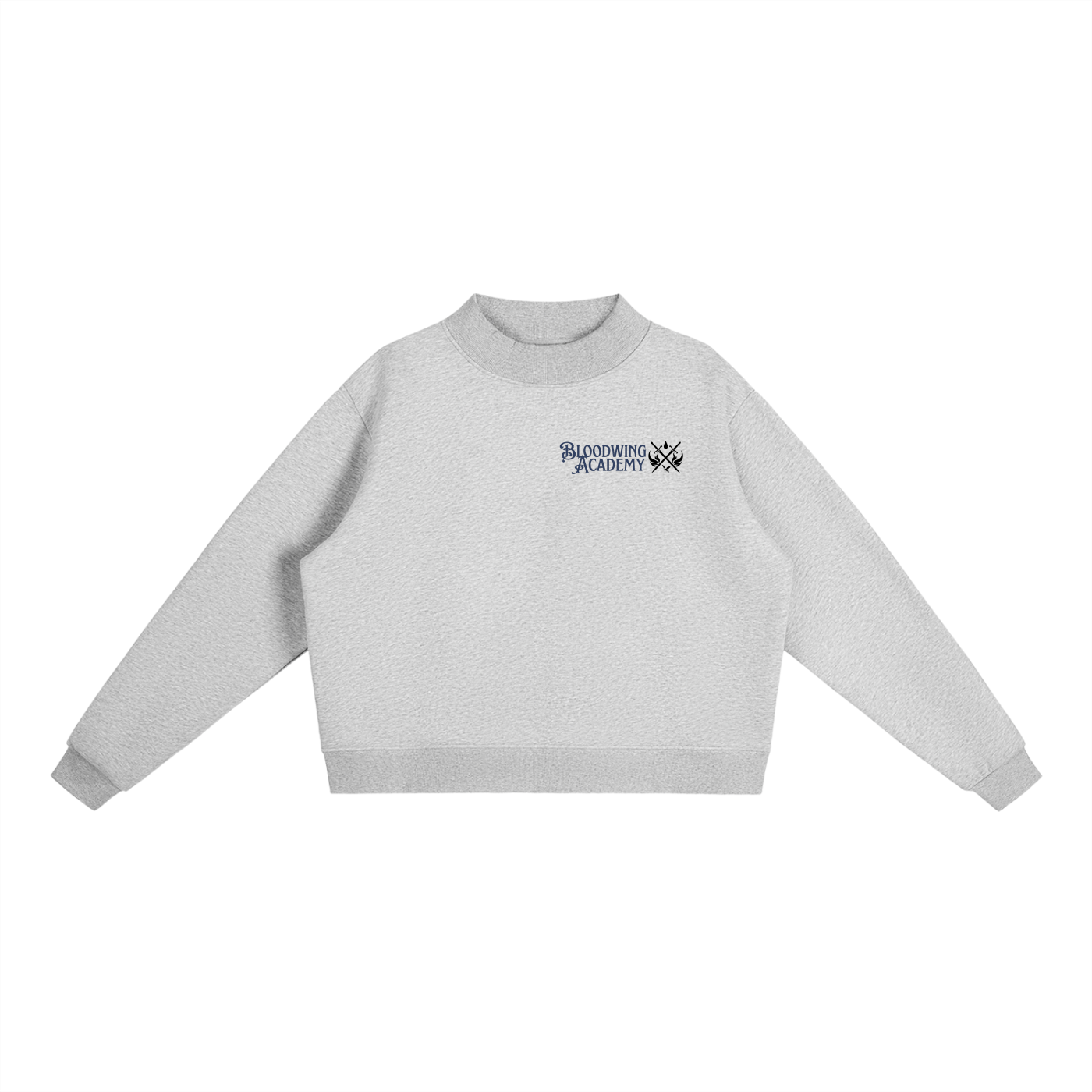 First Year Bloodwing Academy Mock-Neck Sweatshirt | Briar Boleyn Officially Licensed Romantasy Merch