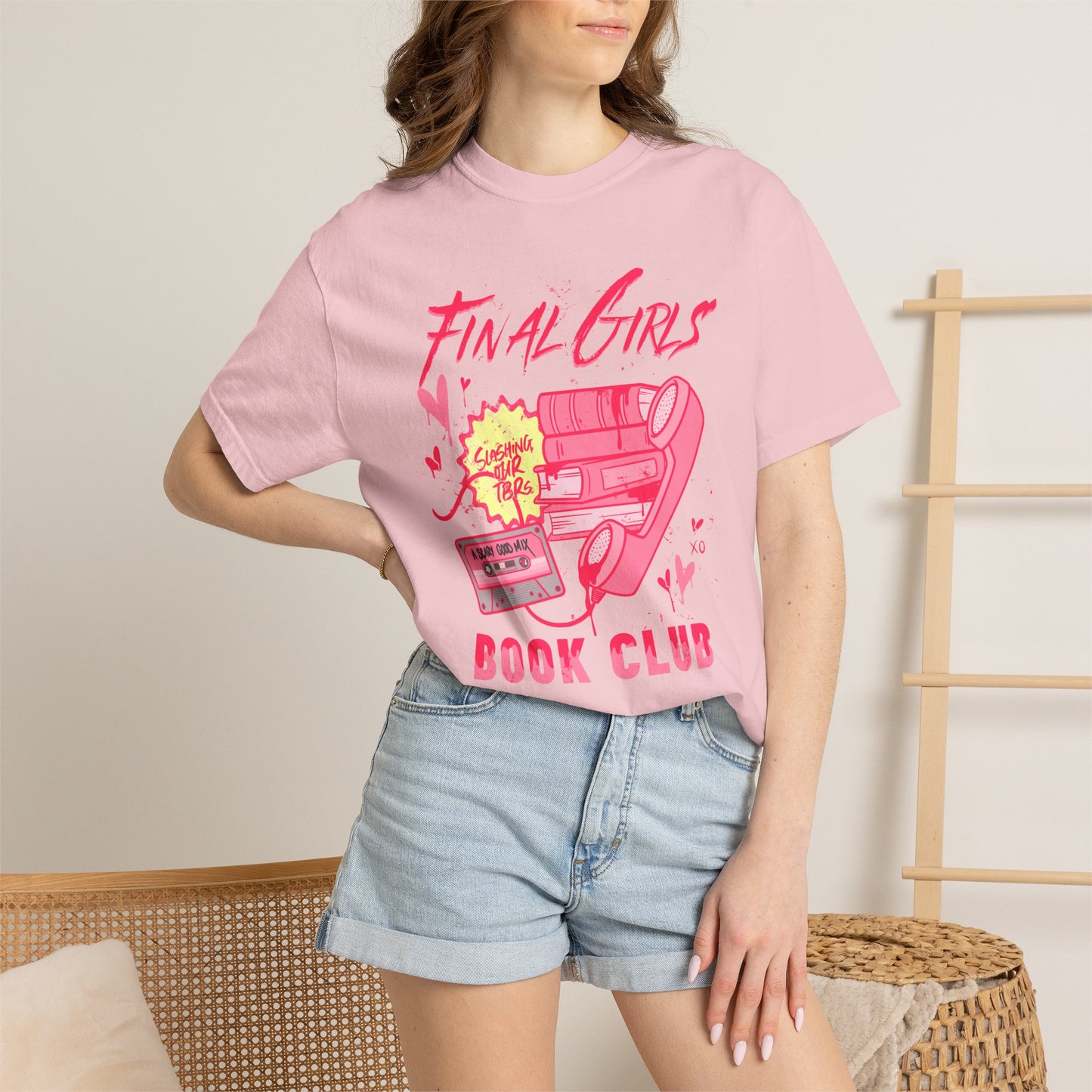 Final Girls Book Club Unisex Garment-Dyed T-shirt