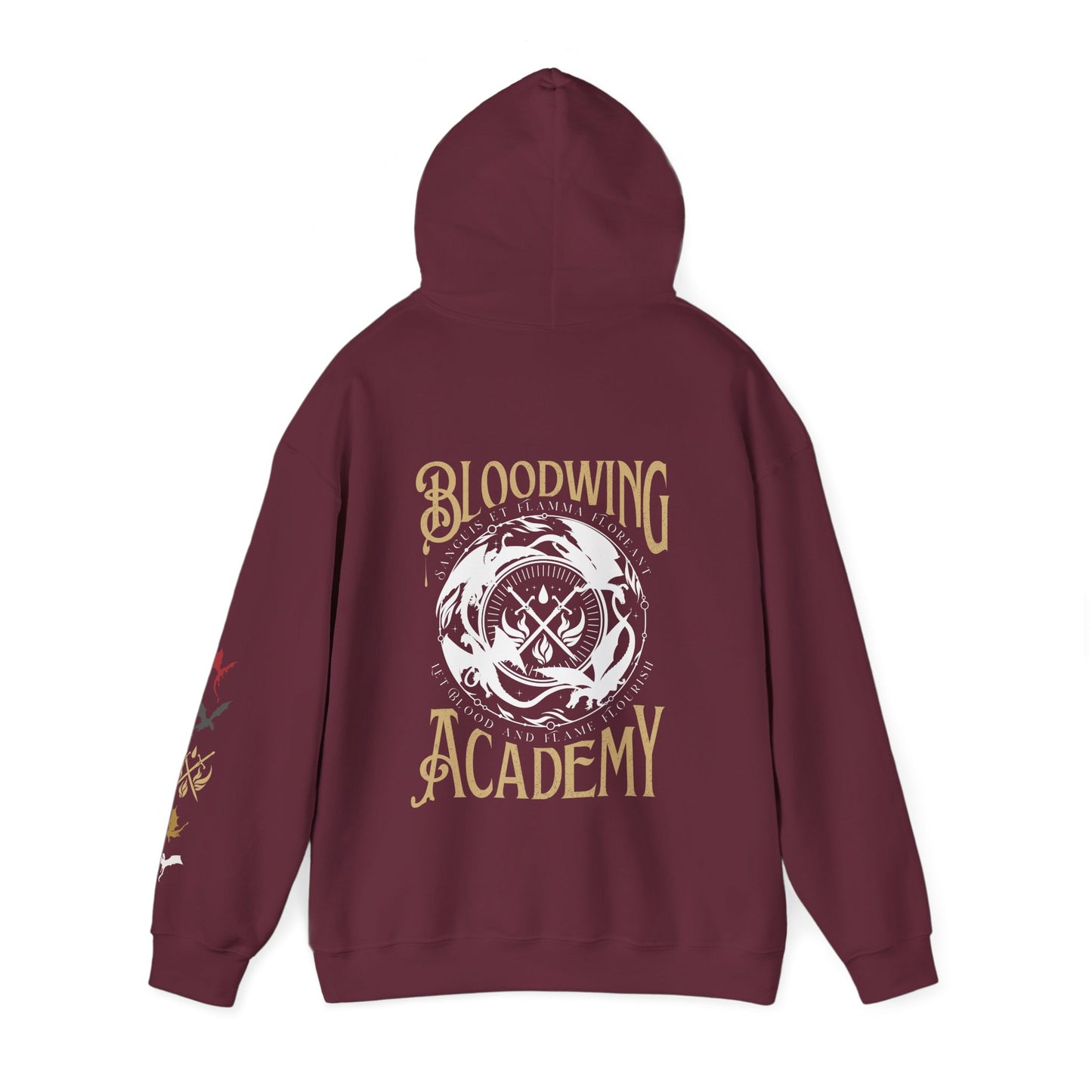 Bloodwing Academy Gildan Hoodie | Officially Licensed Briar Boleyn Fantasy Romance Hoodie