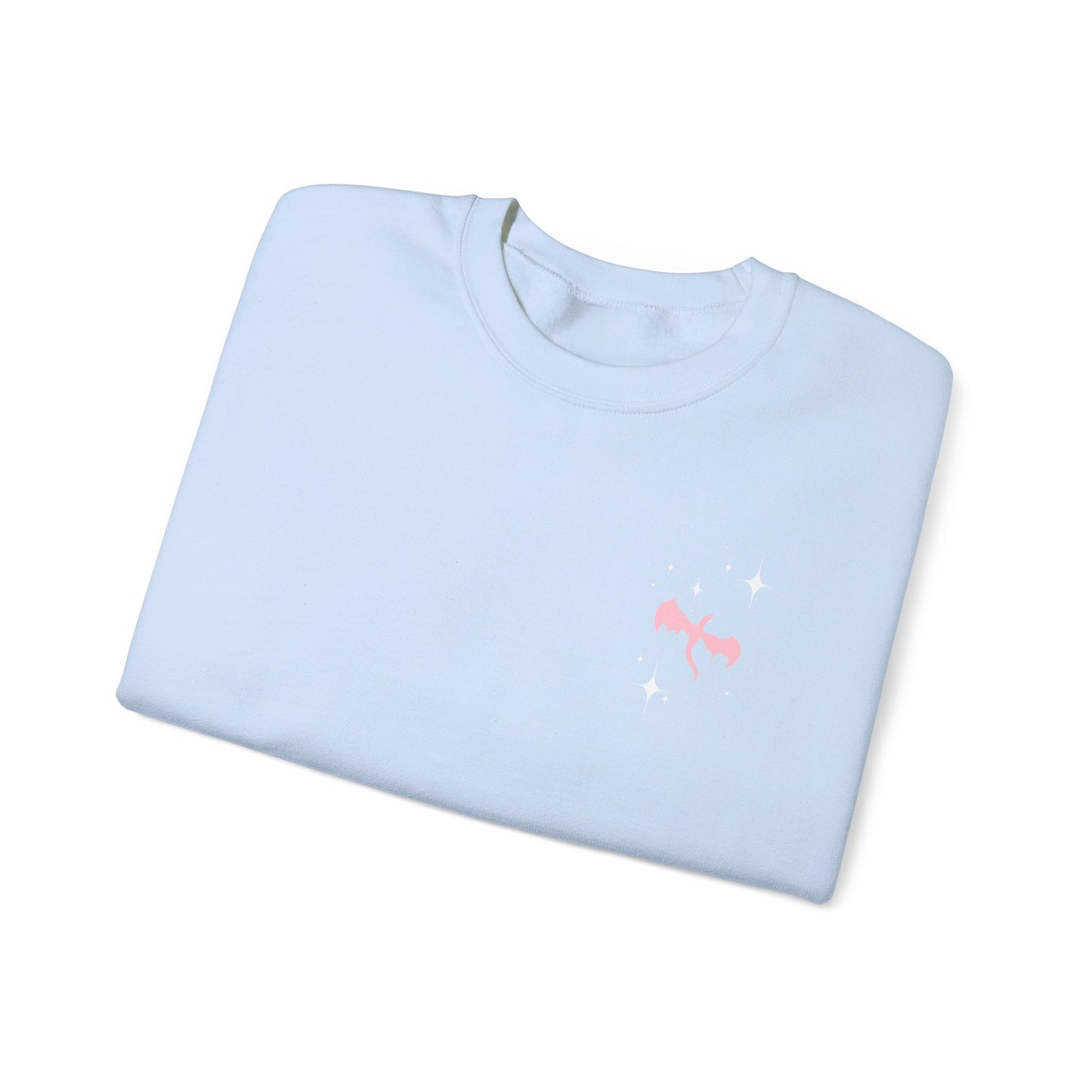 Celestial Dragons Fantasy Sweatshirt | Pastel Dragon Crewneck | Gift for Fantasy Lovers