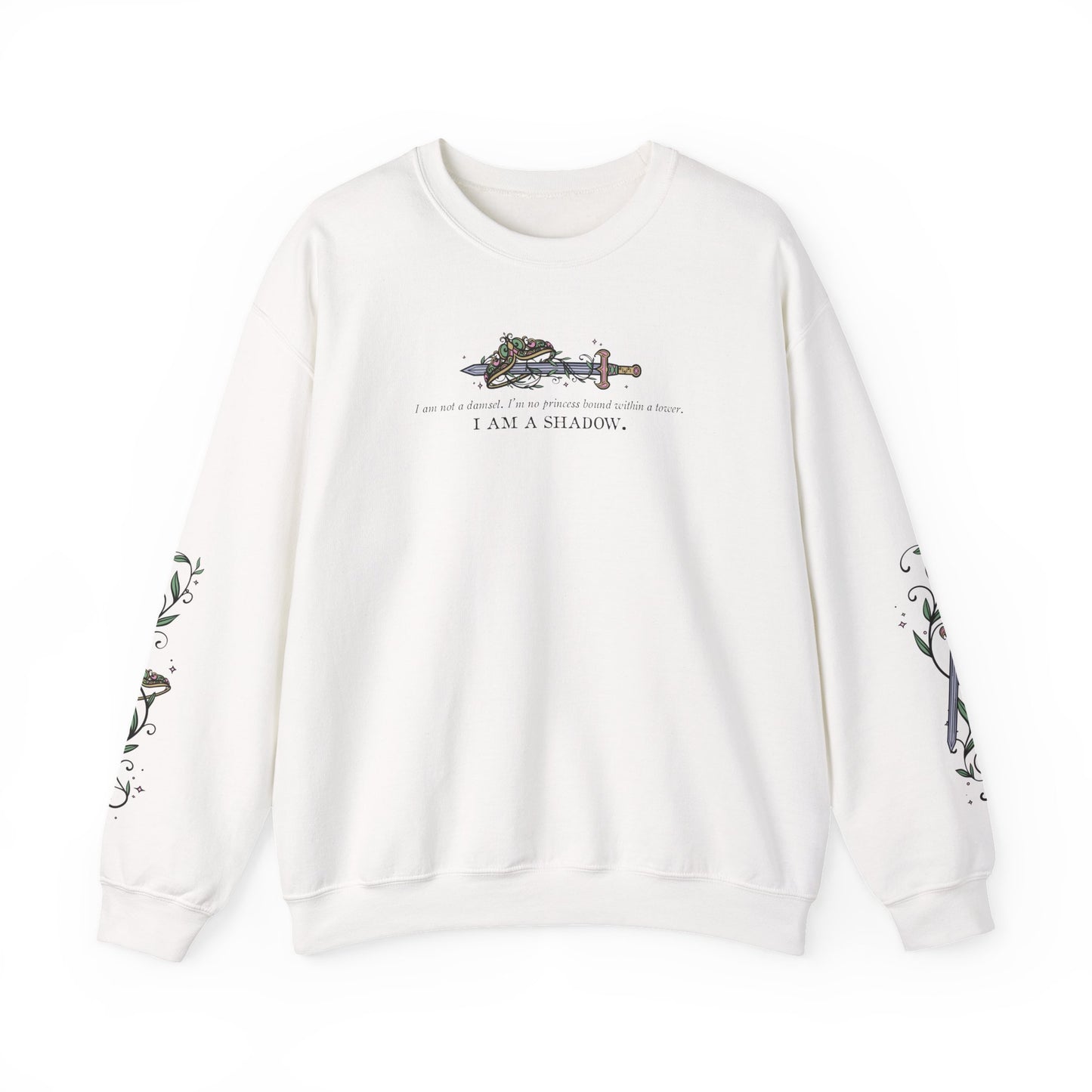 I Am a Shadow Sweatshirt – Officially Licensed A Dance of Lies Crewneck by Brittney Arena | Romantasy Fantasy Reader Pullover