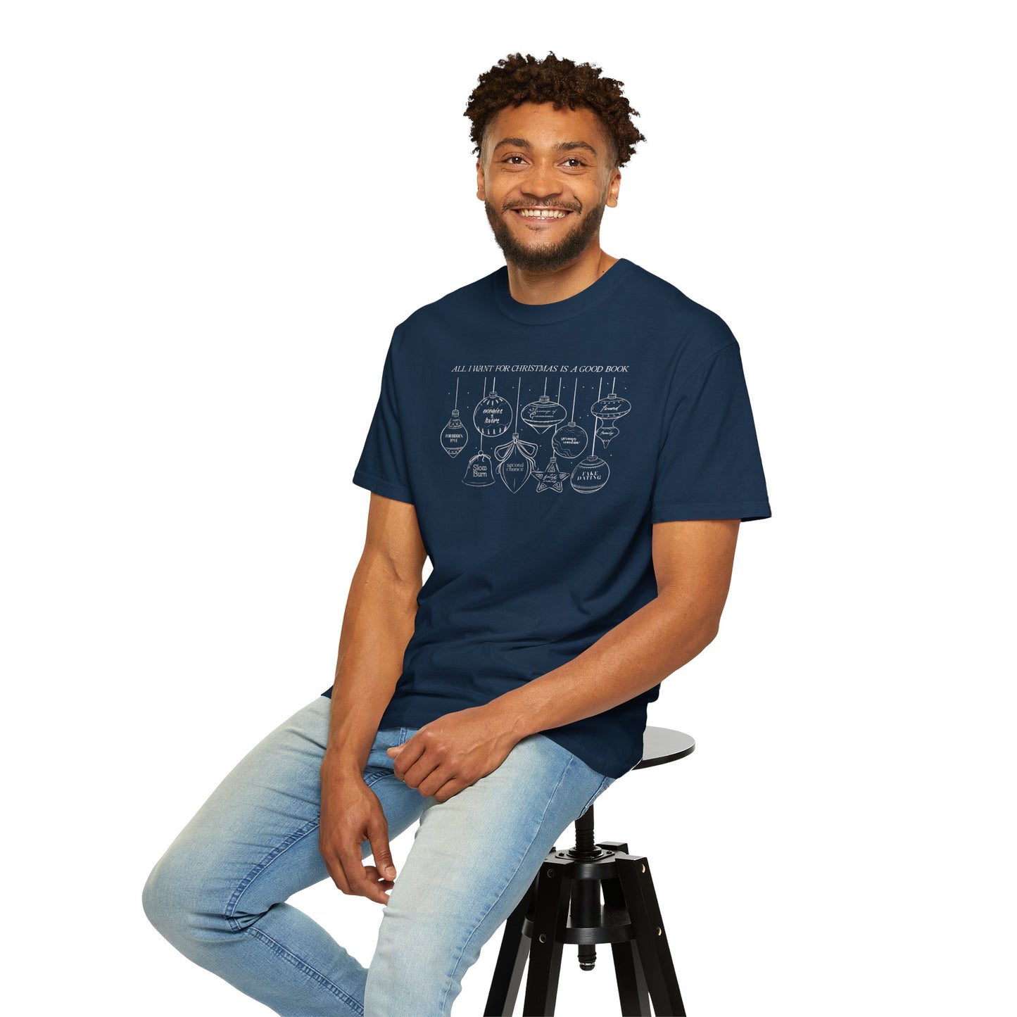 Bookish Trope Christmas Ornaments T-Shirt