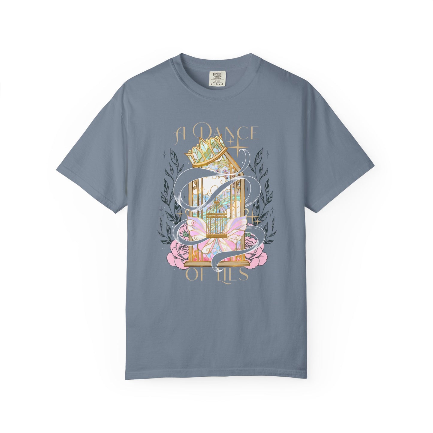 A Dance of Lies Comfort Colors Tee – Officially Licensed Brittney Arena Romantasy Shirt | Fantasy Reader Graphic T-Shirt | Book Lover Gift