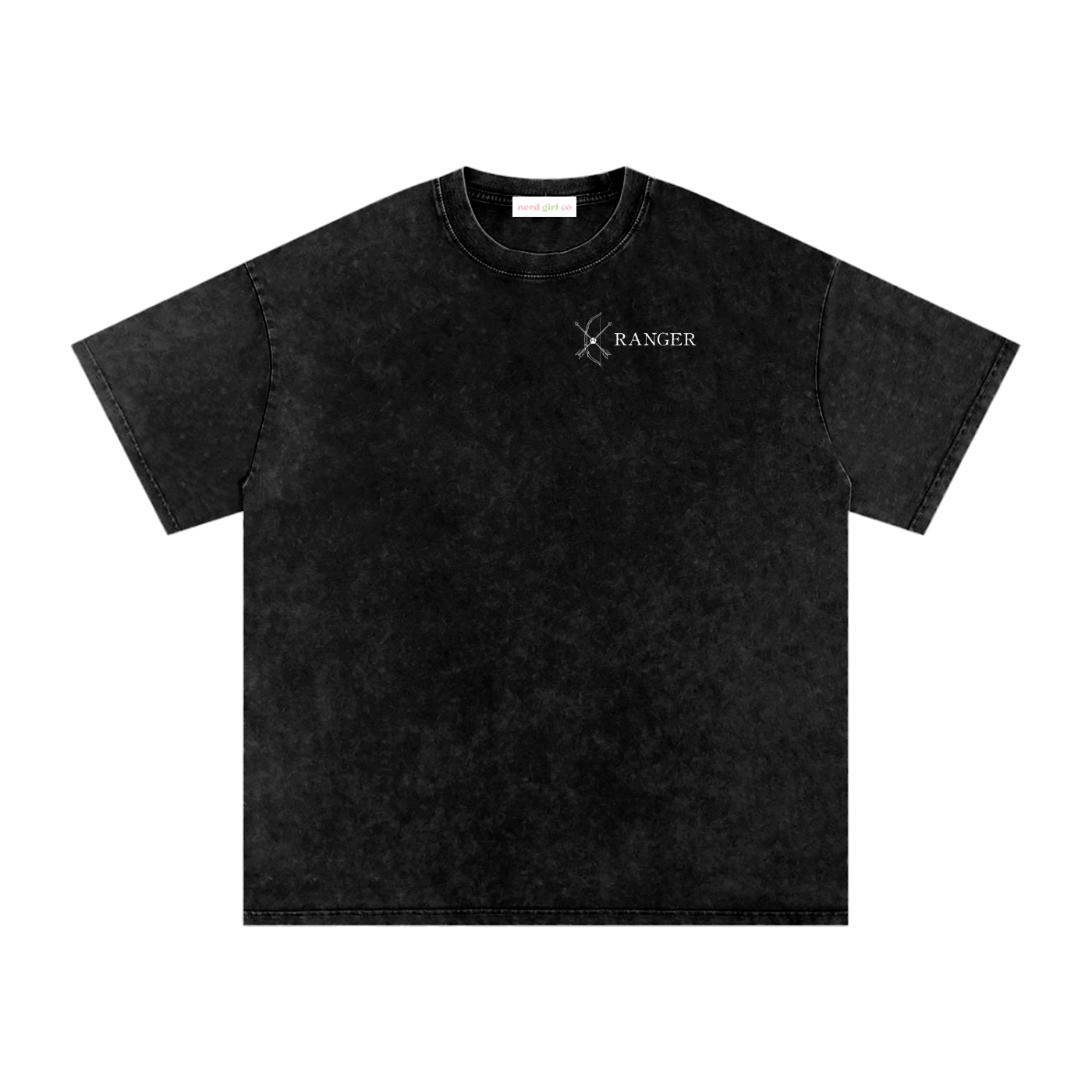 Ranger Tarot Card Snow Wash Cotton Shirt | TTRPT Character Class Tee