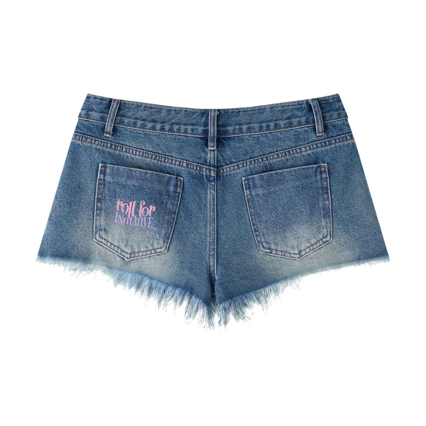 Roll for Initiative Women’s Vintage Wash Denim Shorts | Fantasy Tabletop RPG Jean Shorts | Gamer Girl Summer Shorts