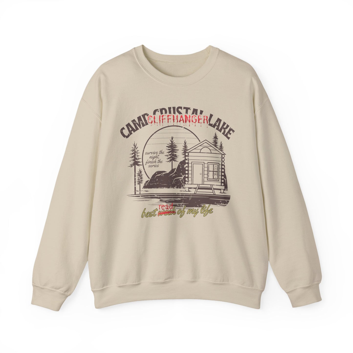 Camp Cliffhanger Lake Unisex Heavy Blend™ Crewneck Sweatshirt