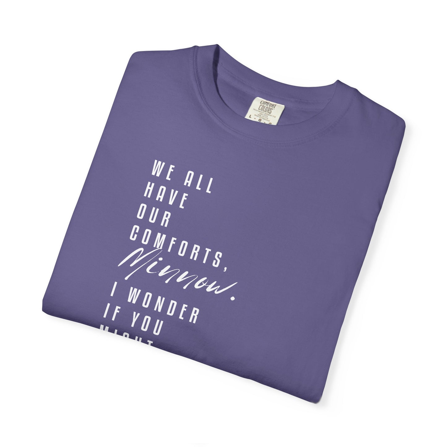 Minnow Quote Comfort Colors Tee – Officially Licensed A Dance of Lies Shirt by Brittney Arena | Romantasy Bookish T-Shirt