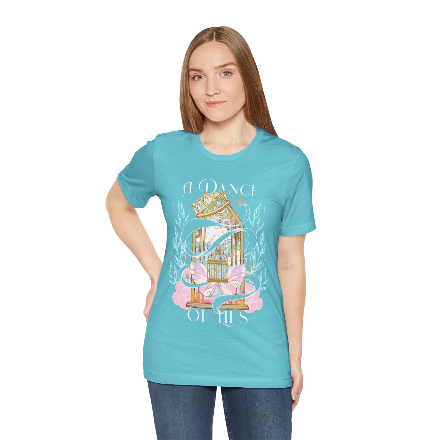 A Dance of Lies Bella Canvas Tee – Officially Licensed Brittney Arena Romantasy Shirt | Fantasy Reader Graphic T-Shirt | Book Lover Gift
