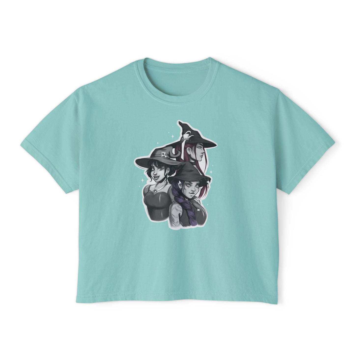 Witchy K-Pop Graphic T-Shirt - Boxy Fit