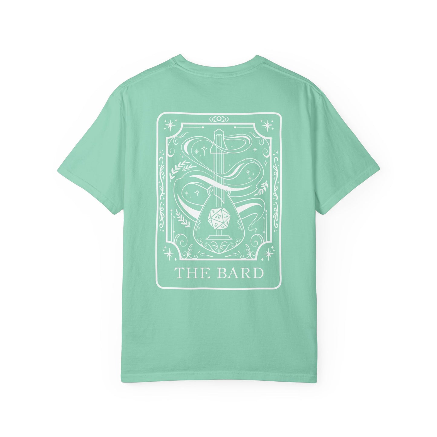 Bard Tarot Card Comfort Colors Shirt | TTRPG Character Class Tee