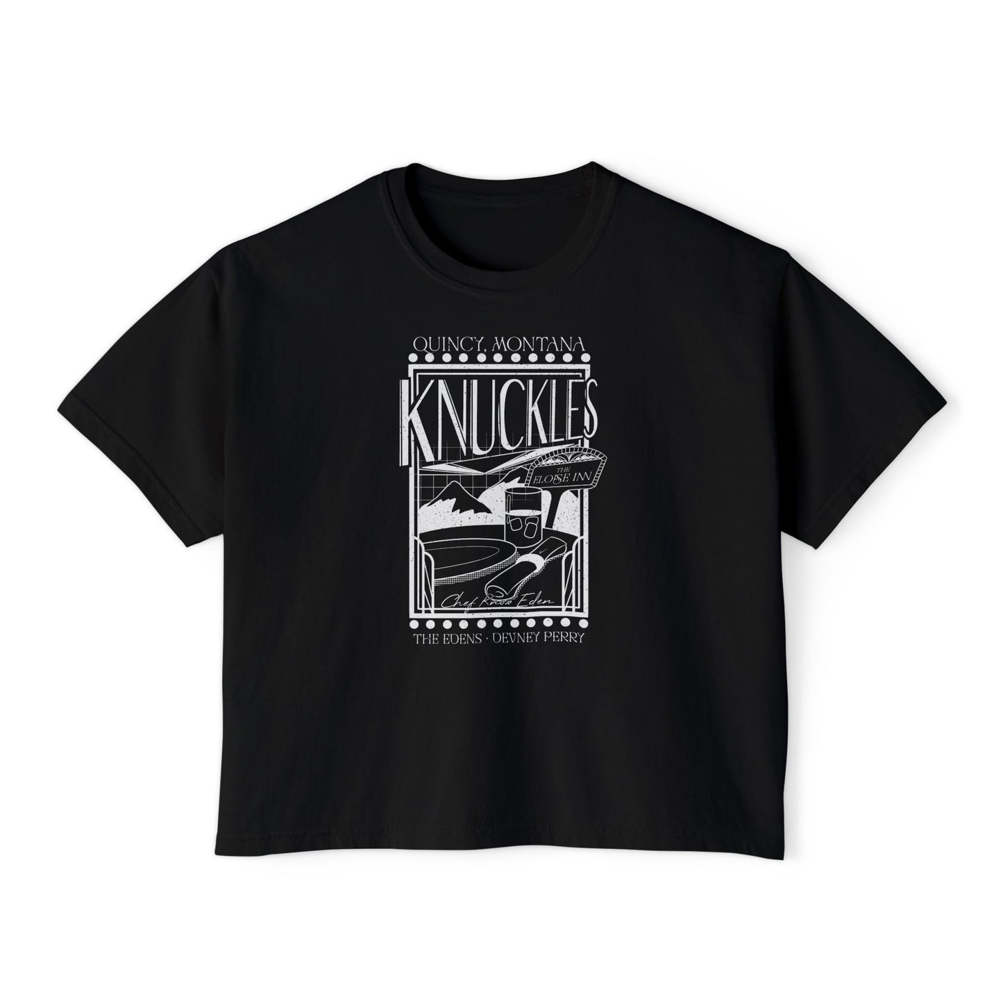 Knuckles Restaurant Devney Perry T-Shirt - Boxy Fit