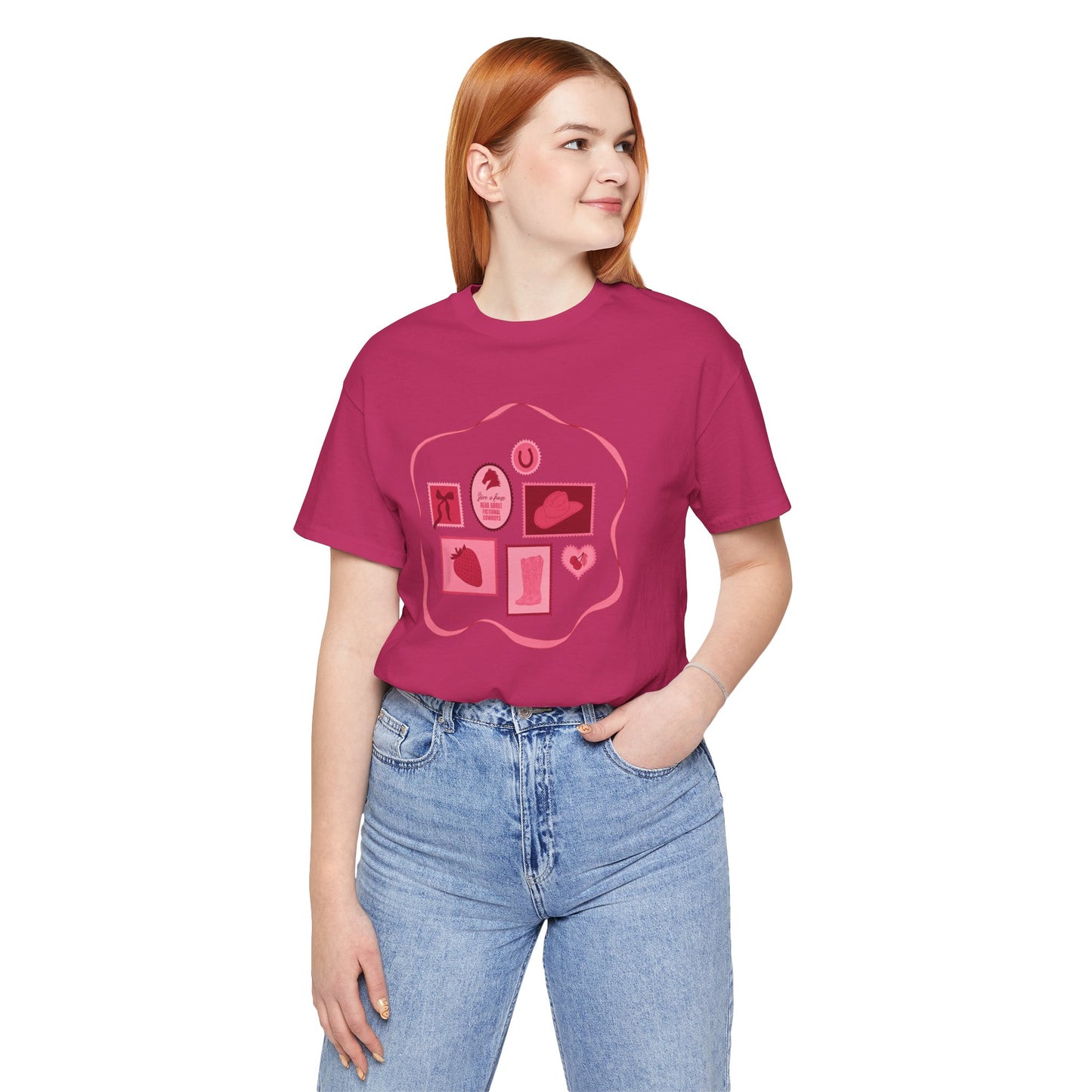 Save a Horse, Read About Fictional Cowboys Bella + Canvas Tee | Cowboy Romance Shir