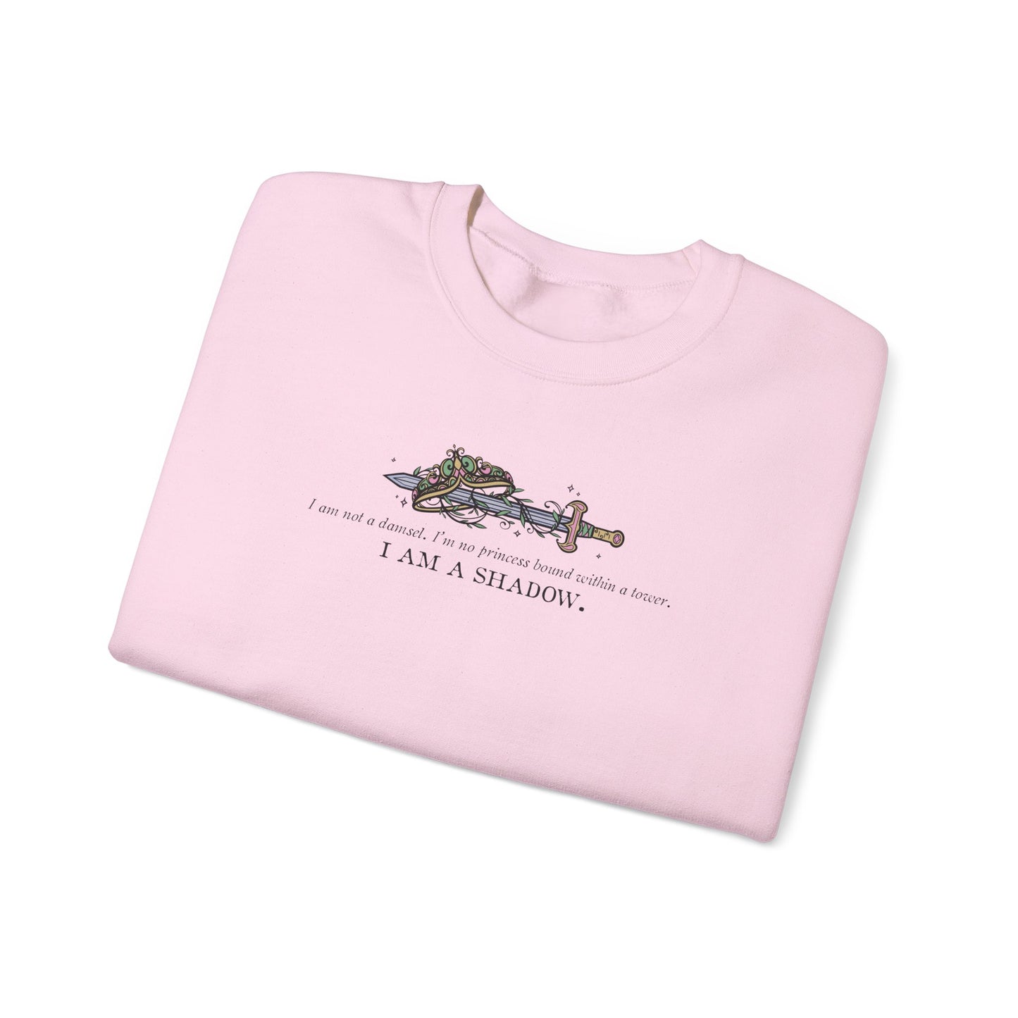 I Am a Shadow Sweatshirt – Officially Licensed A Dance of Lies Crewneck by Brittney Arena | Romantasy Fantasy Reader Pullover