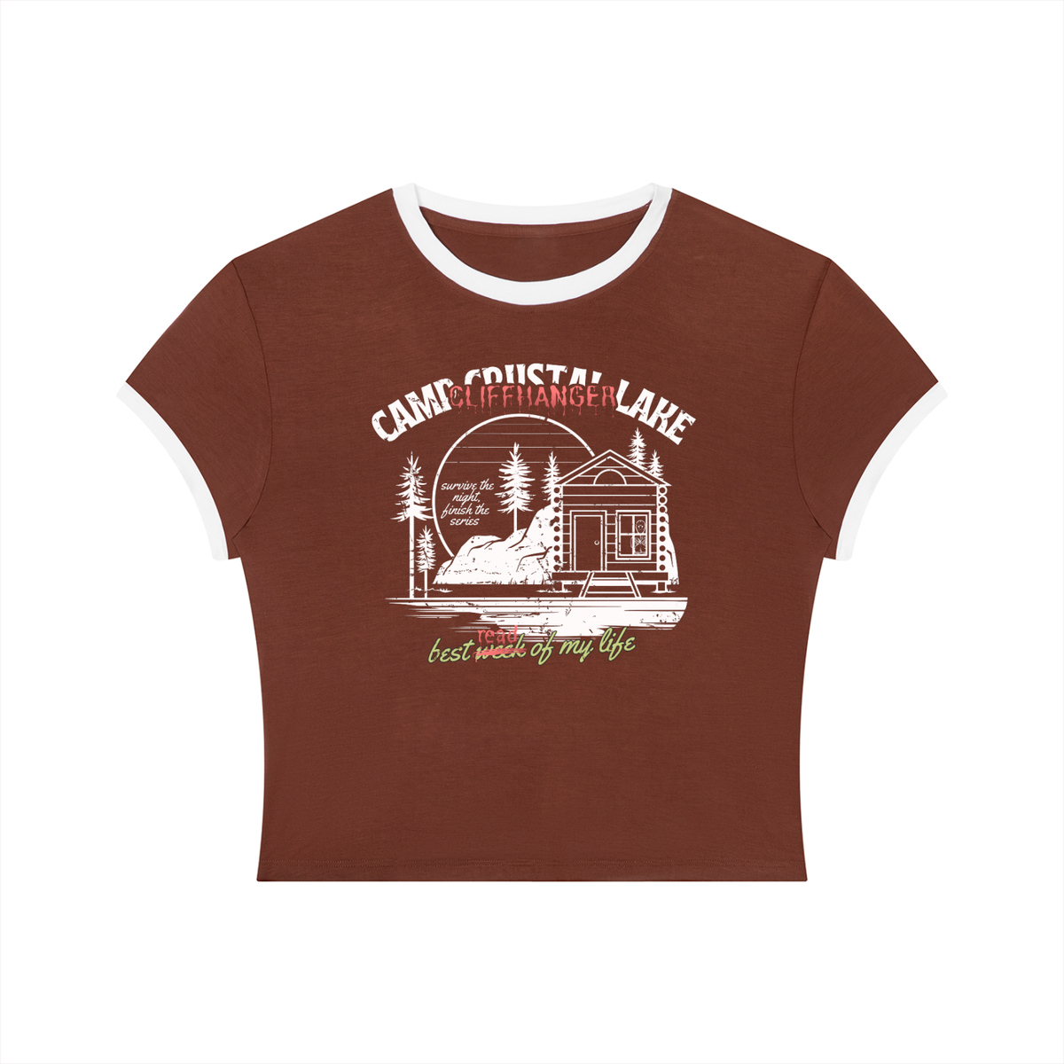 Camp Cliffhanger Lake Slim Color Block T-Shirt