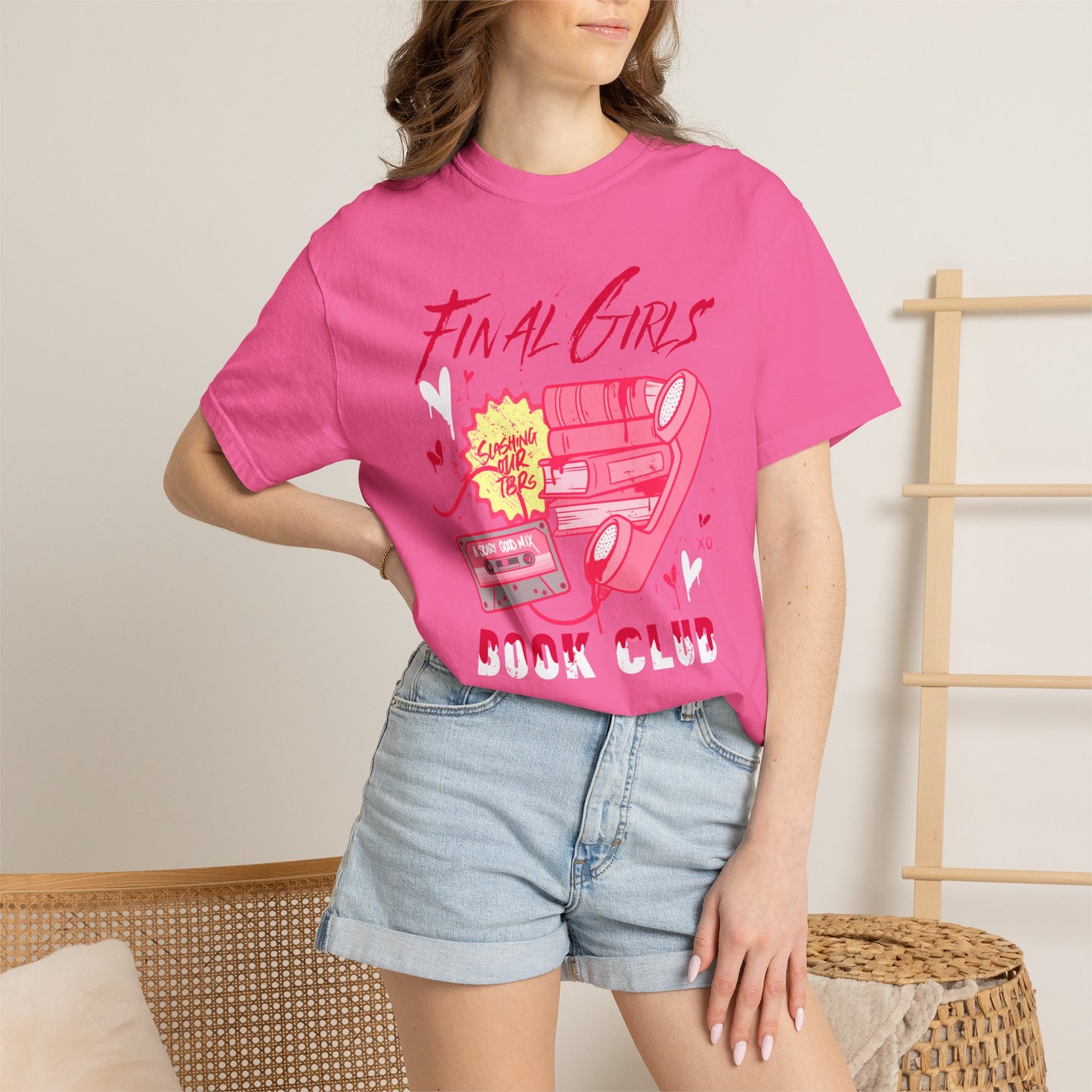 Final Girls Book Club Unisex Garment-Dyed T-shirt