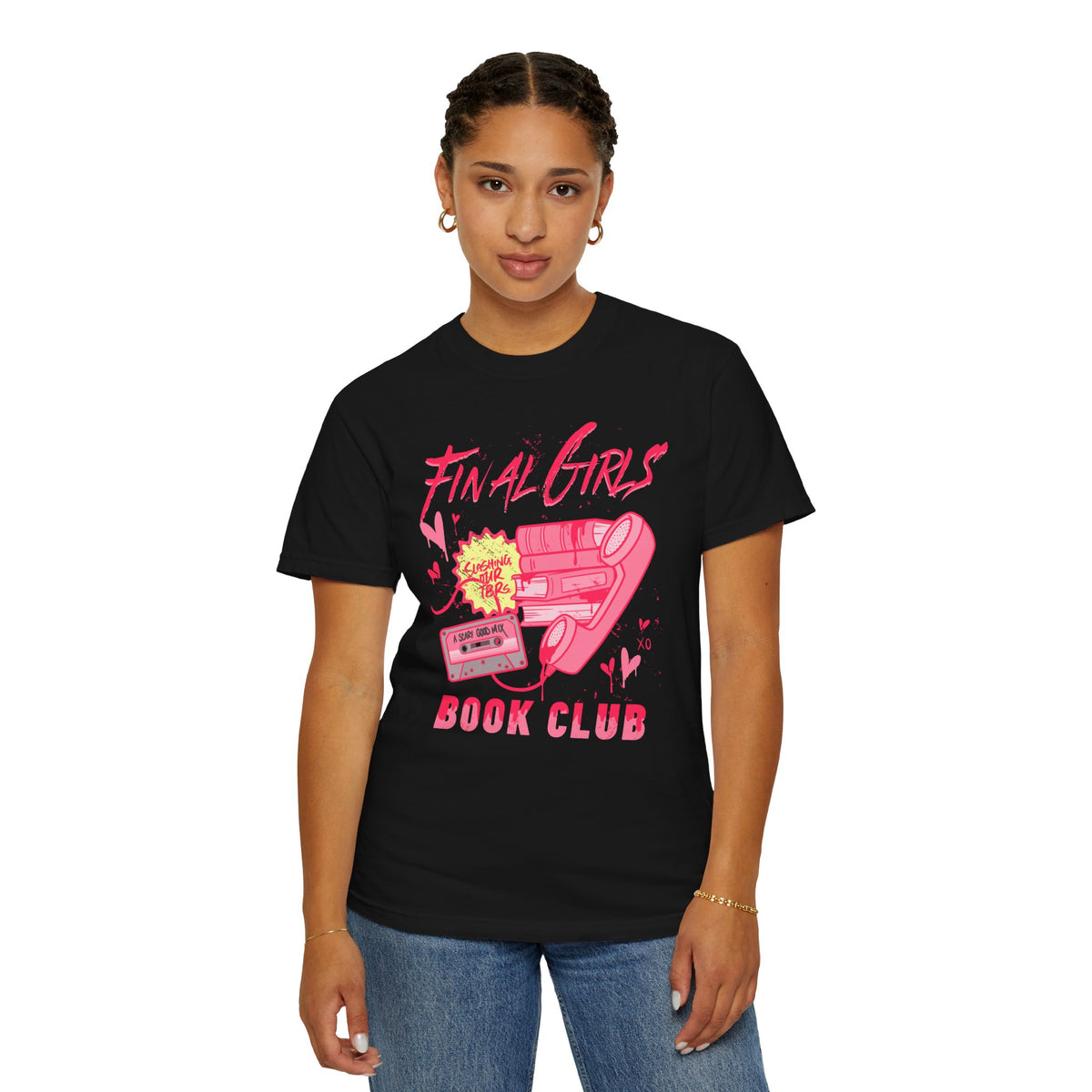 Final Girls Book Club Unisex Garment-Dyed T-shirt