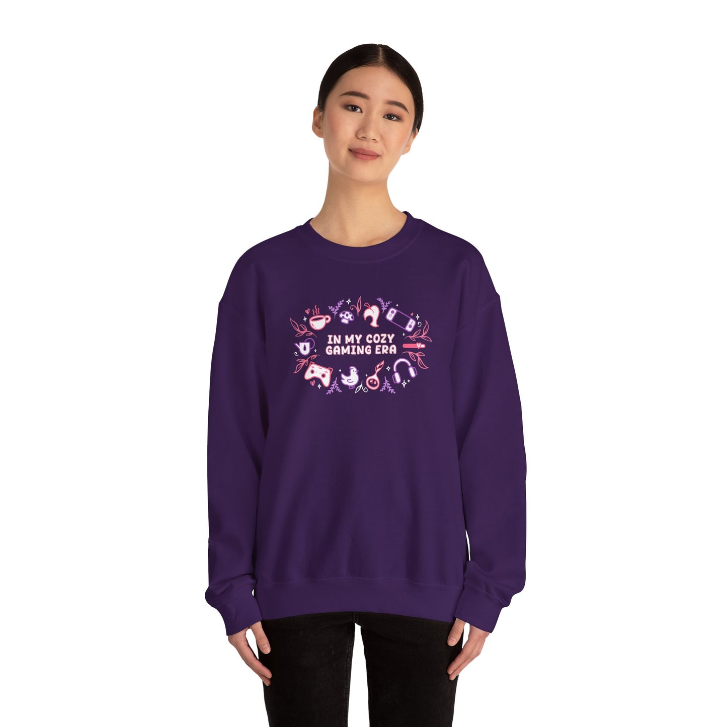 In My Cozy Gaming Era Crewneck Sweatshirt - Gamer Gift