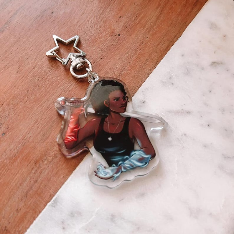 Bree Fantasy Girl Keychain