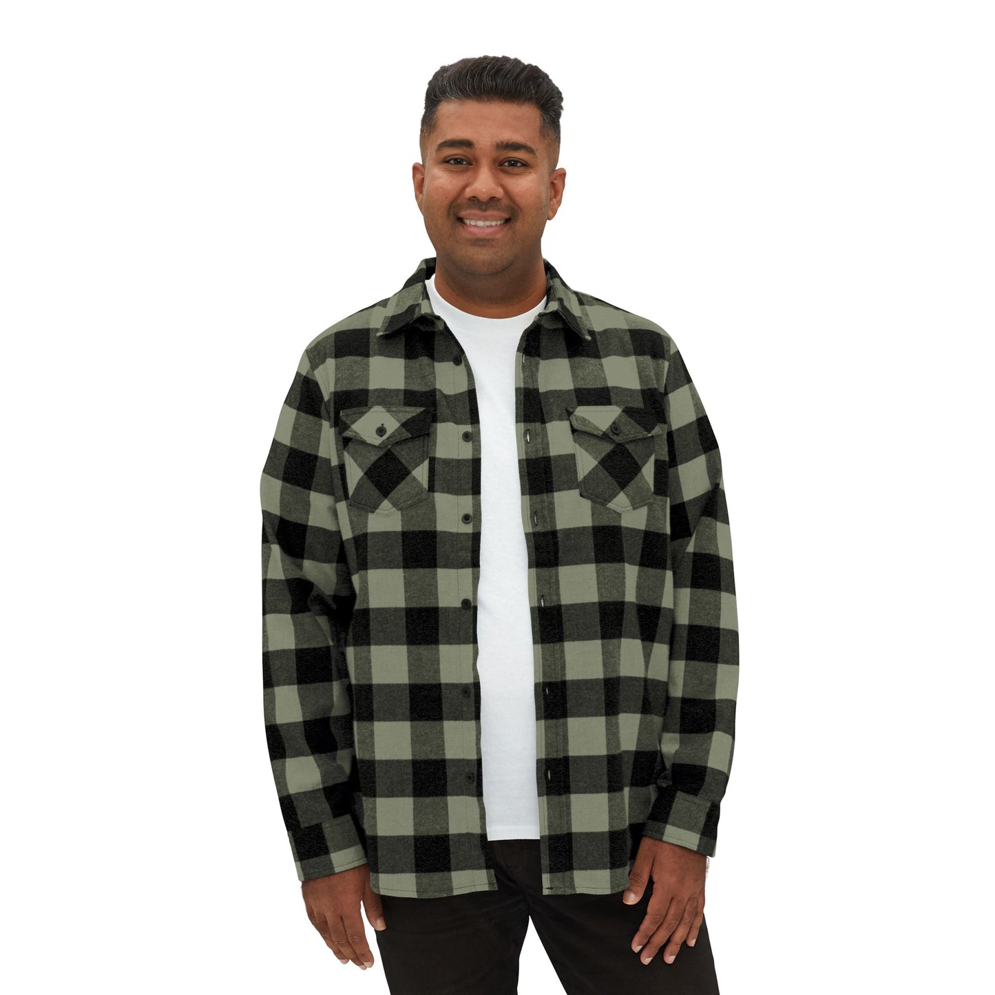 Eden Ranch Plaid Flannel Shirt – Back Print