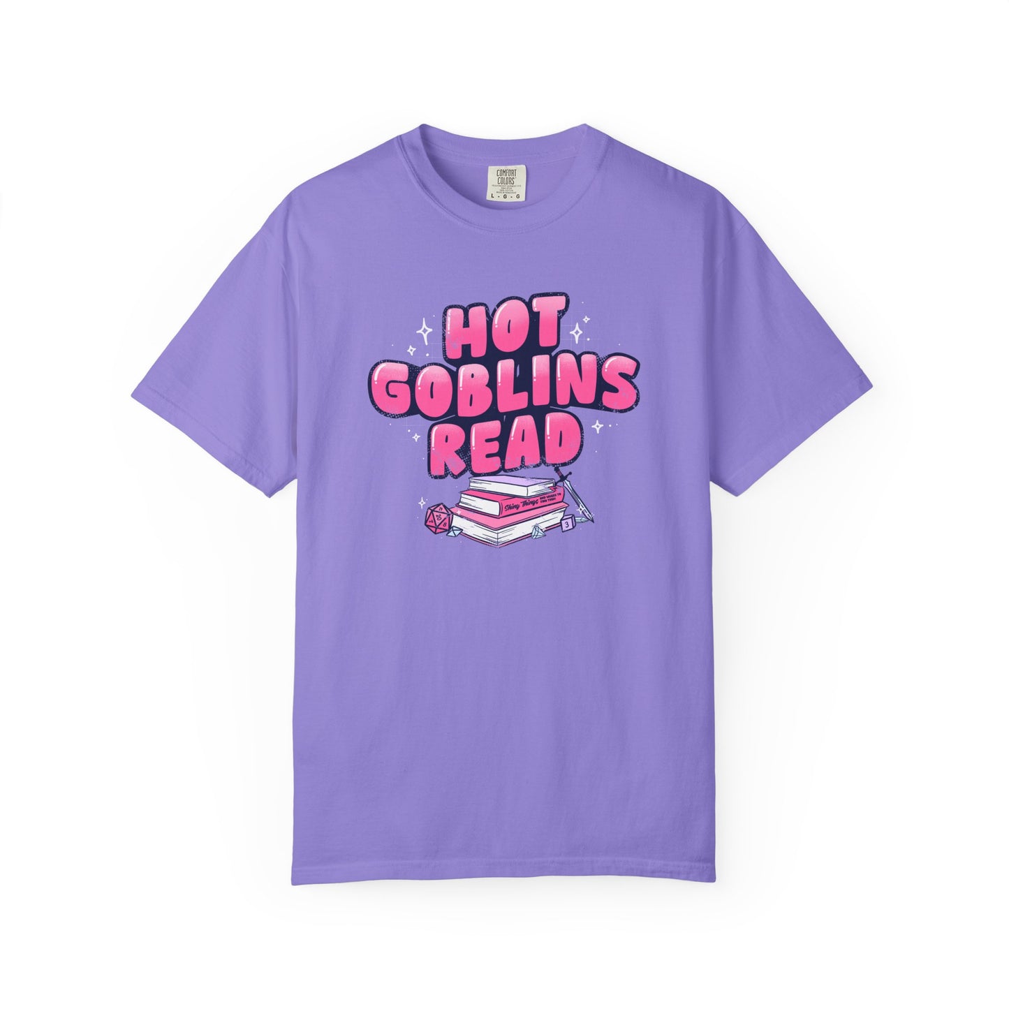 Hot Goblins Read Fantasy Reader Shirt | Book Lover & TTRPG Graphic Tee