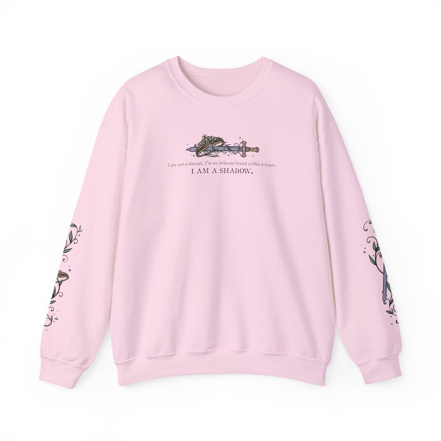 I Am a Shadow Sweatshirt – Officially Licensed A Dance of Lies Crewneck by Brittney Arena | Romantasy Fantasy Reader Pullover