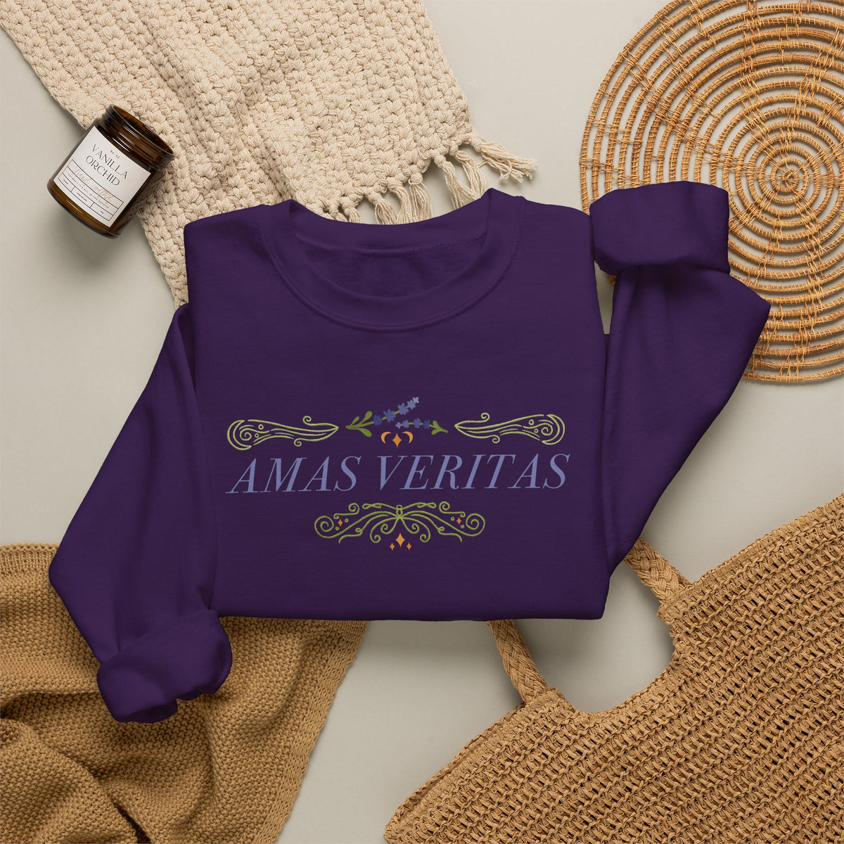 Amas Veritas Witchy Crewneck Sweatshirt