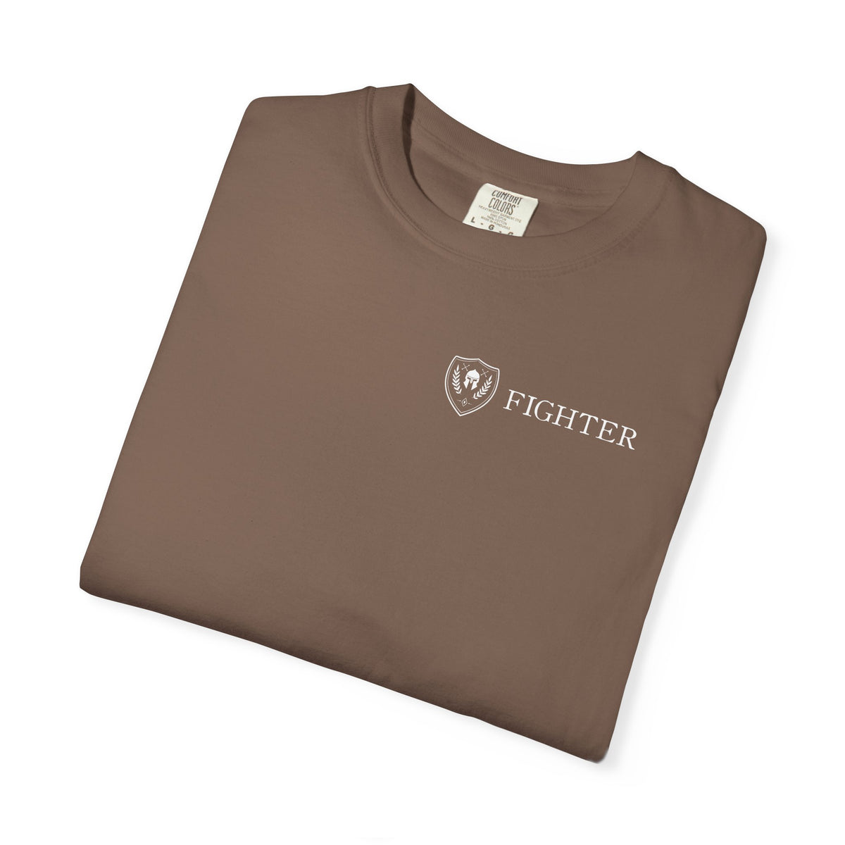 Fighter Tarot Card Comfort Colors Shirt | TTRPG Character Class Tee