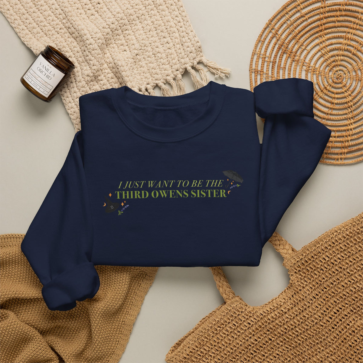 Practically Magic Third Witchy Sister Crewneck Sweatshirt