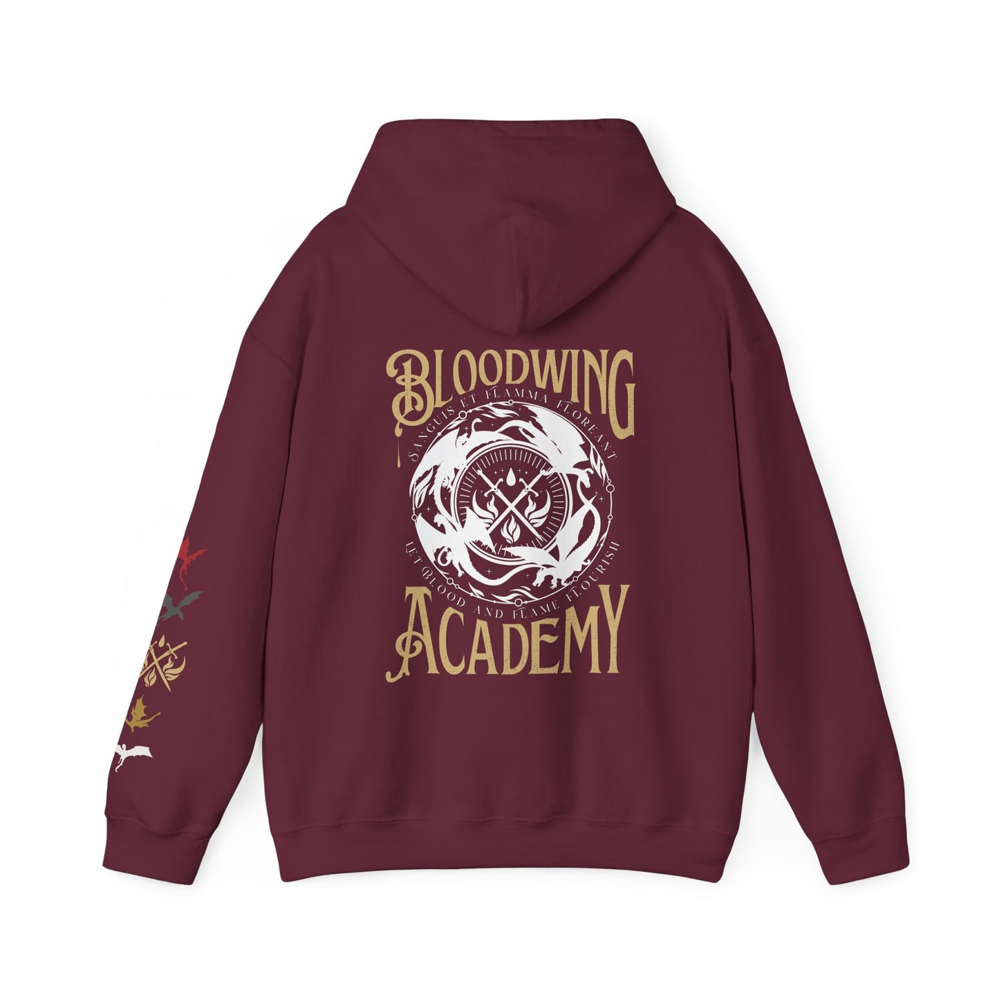 Bloodwing Academy Gildan Hoodie | Officially Licensed Briar Boleyn Fantasy Romance Hoodie