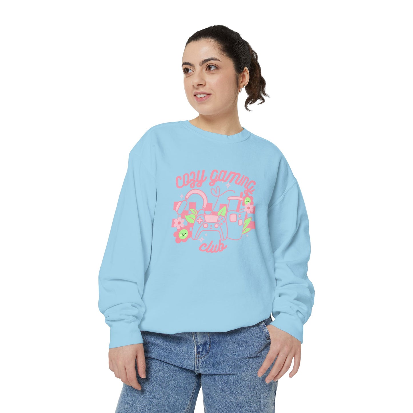 Cozy Gaming Club Comfort Colors Sweatshirt