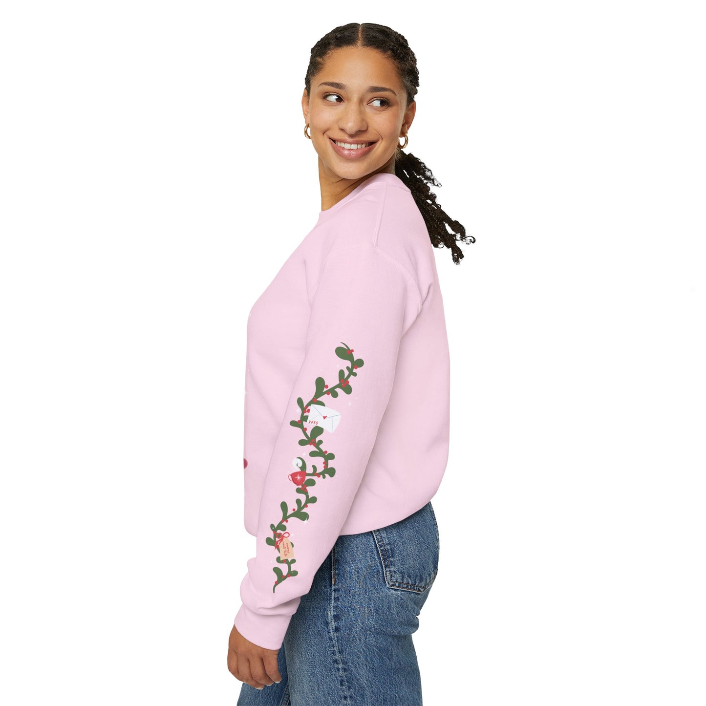 Romance Reader Snowglobe Crewneck Sweatshirt