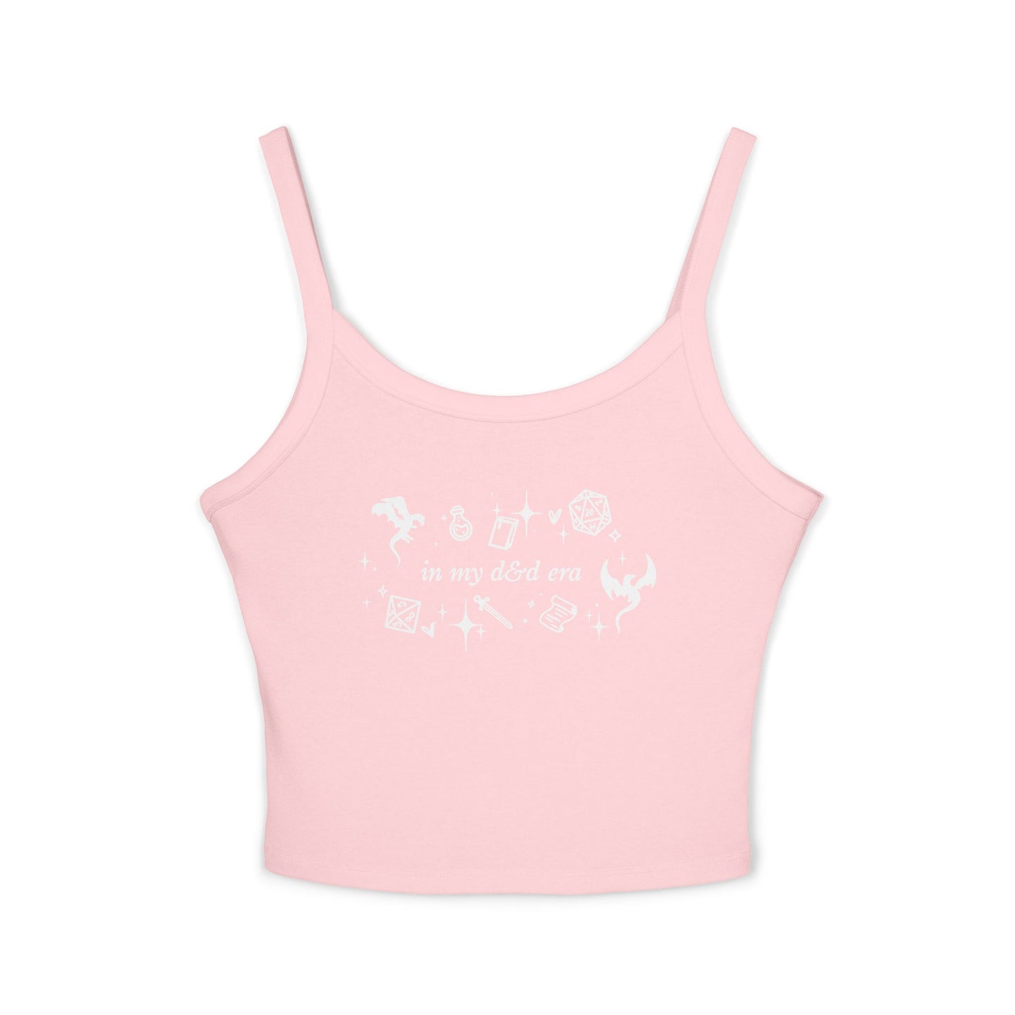 In My Fantasy TTRPG Era Bella + Canvas Women’s Micro Rib Tank | Cute Tabletop Gamer Cami | Fantasy Tank Top