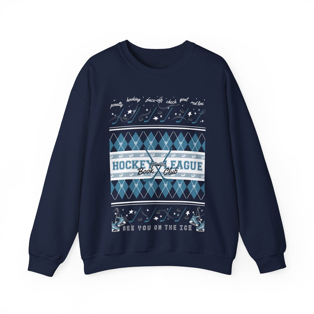 Hockey League Book Club Crewneck Sweatshirt
