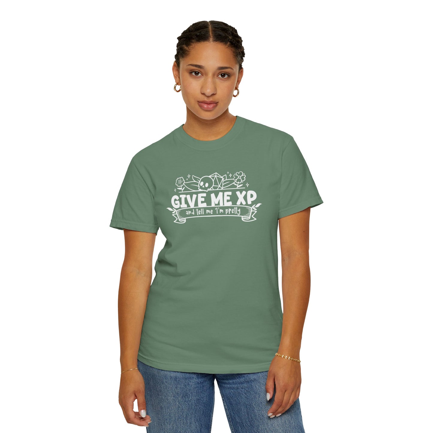 Give Me XP TTRPG Gamer T-shirt