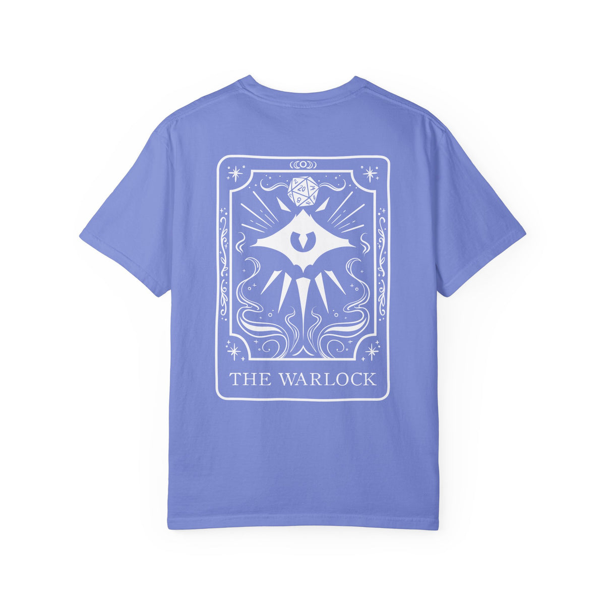 Warlock Tarot Card Comfort Colors Shirt | TTRPG Character Class Tee