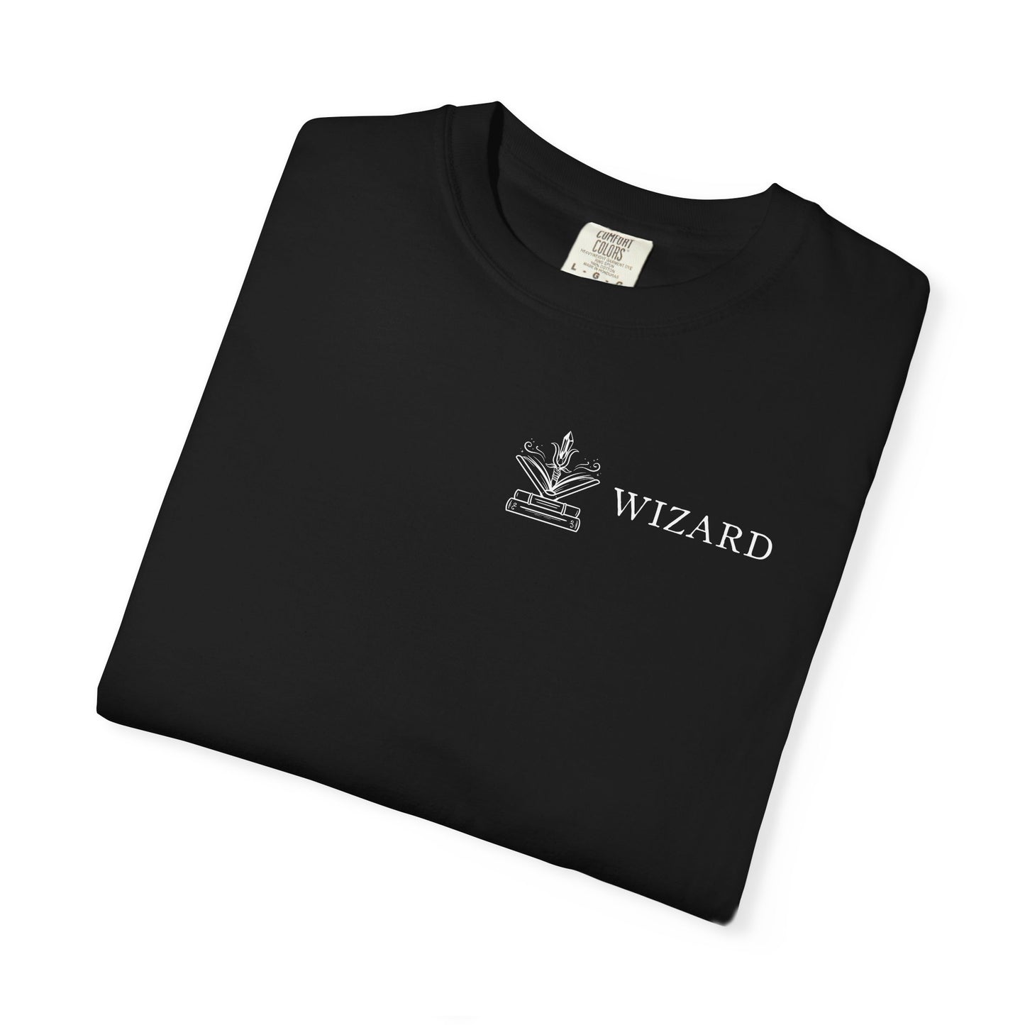 Wizard Tarot Card Comfort Colors Shirt | TTRPG Character Class Tee