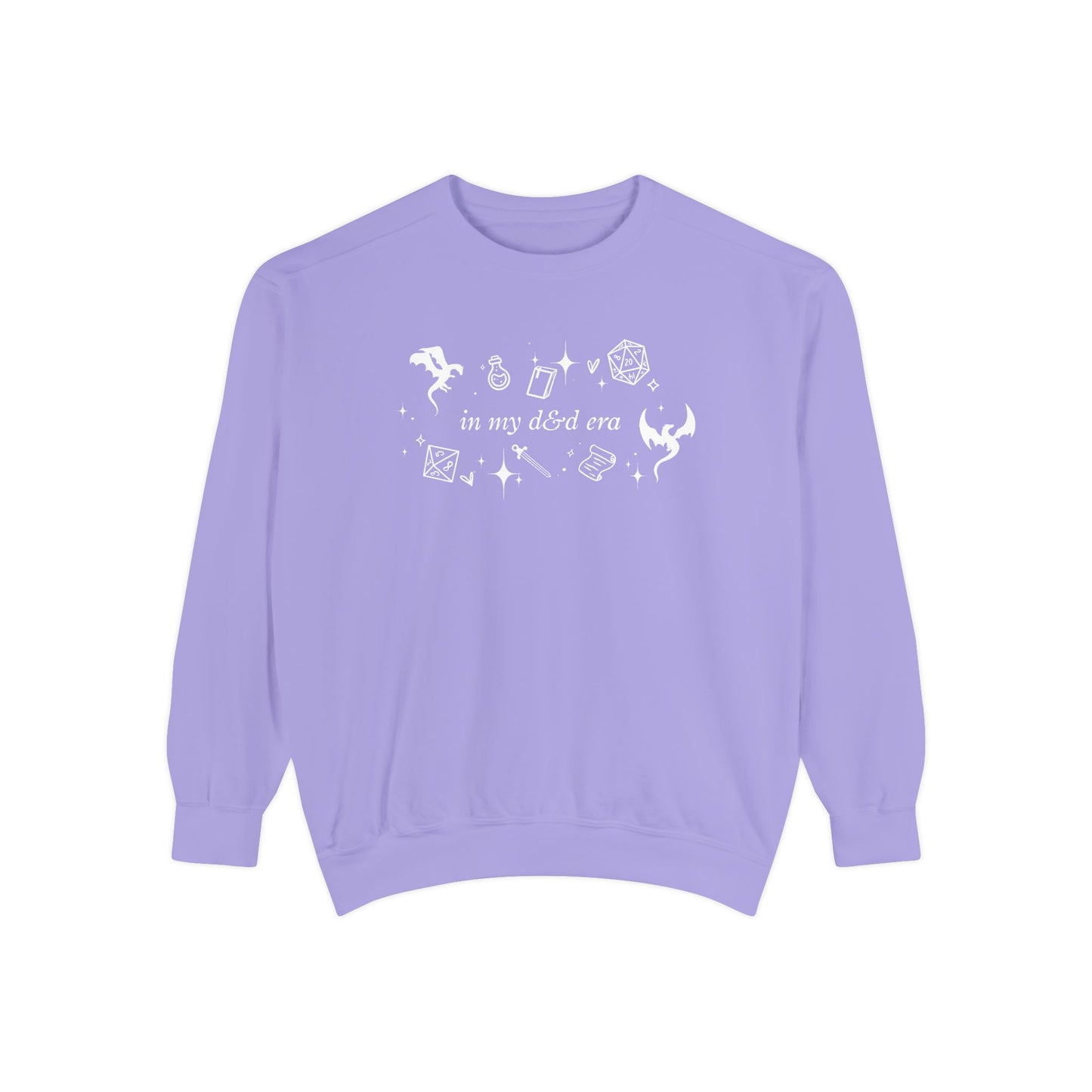 In My DnD Era Sweatshirt - Comfort Colors