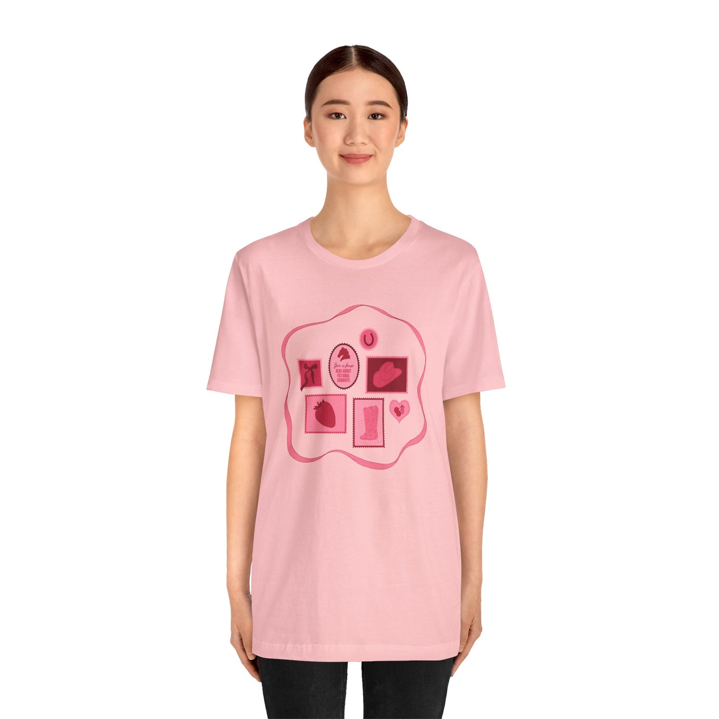 Save a Horse, Read About Fictional Cowboys Bella + Canvas Tee | Cowboy Romance Shir